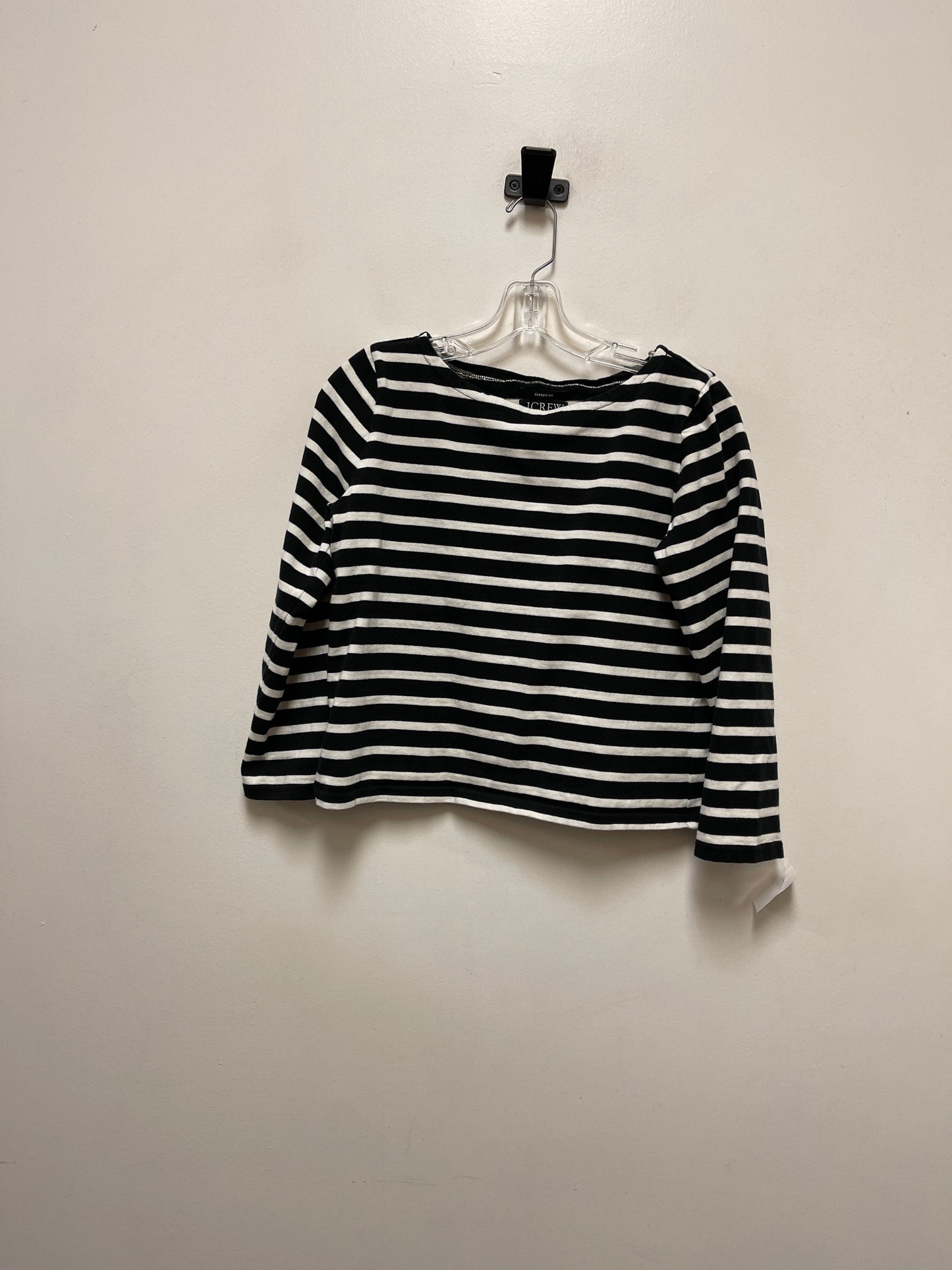 Top Long Sleeve By J. Crew In Striped Pattern, Size: Xs