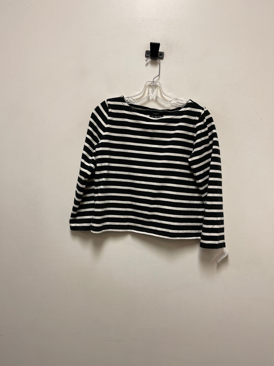 Top Long Sleeve By J. Crew In Striped Pattern, Size: Xs