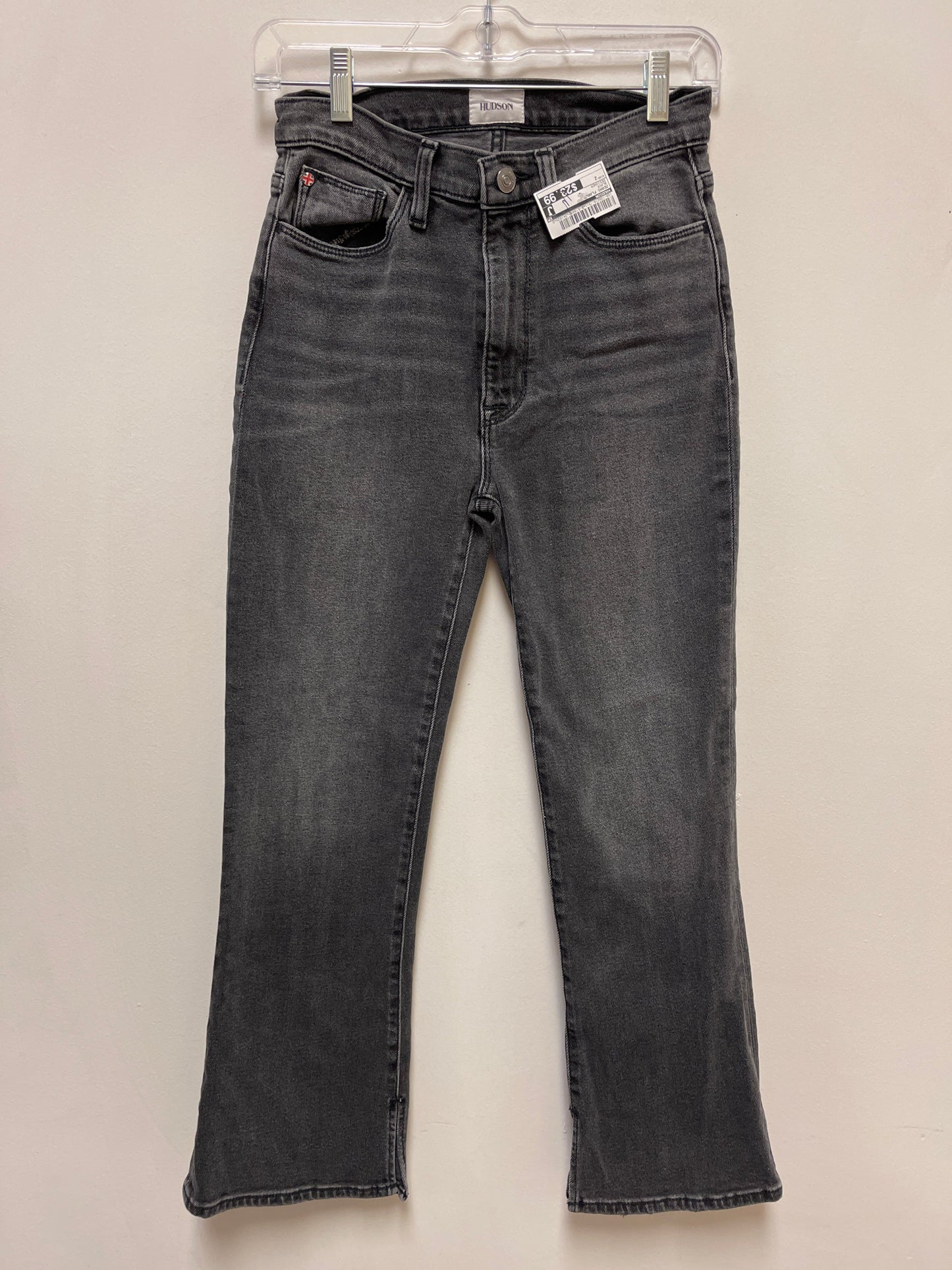 Jeans Flared By Hudson In Black, Size: 2