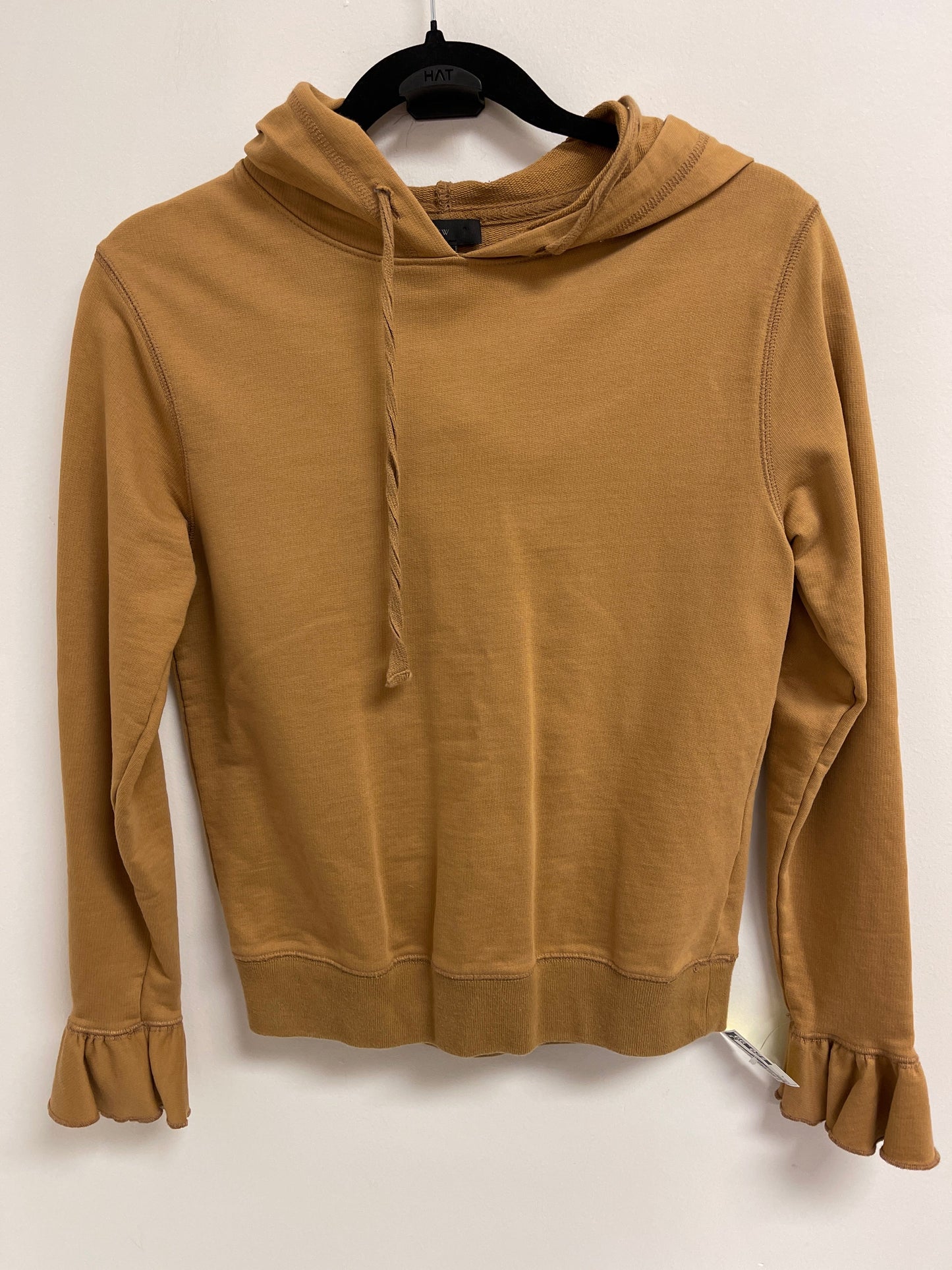 Sweatshirt Hoodie By J. Crew In Brown, Size: S