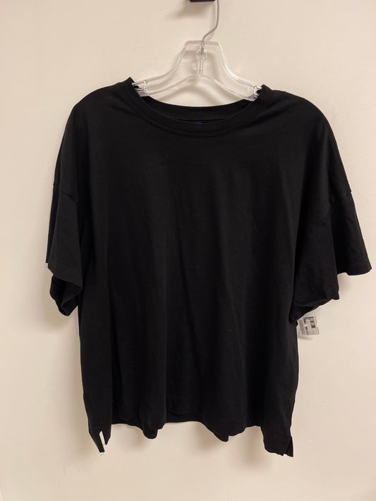 Top Short Sleeve By Old Navy In Black, Size: 2x