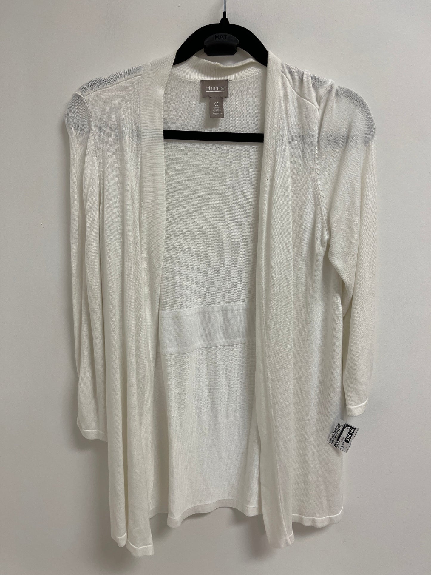 Cardigan By Chicos In White, Size: S