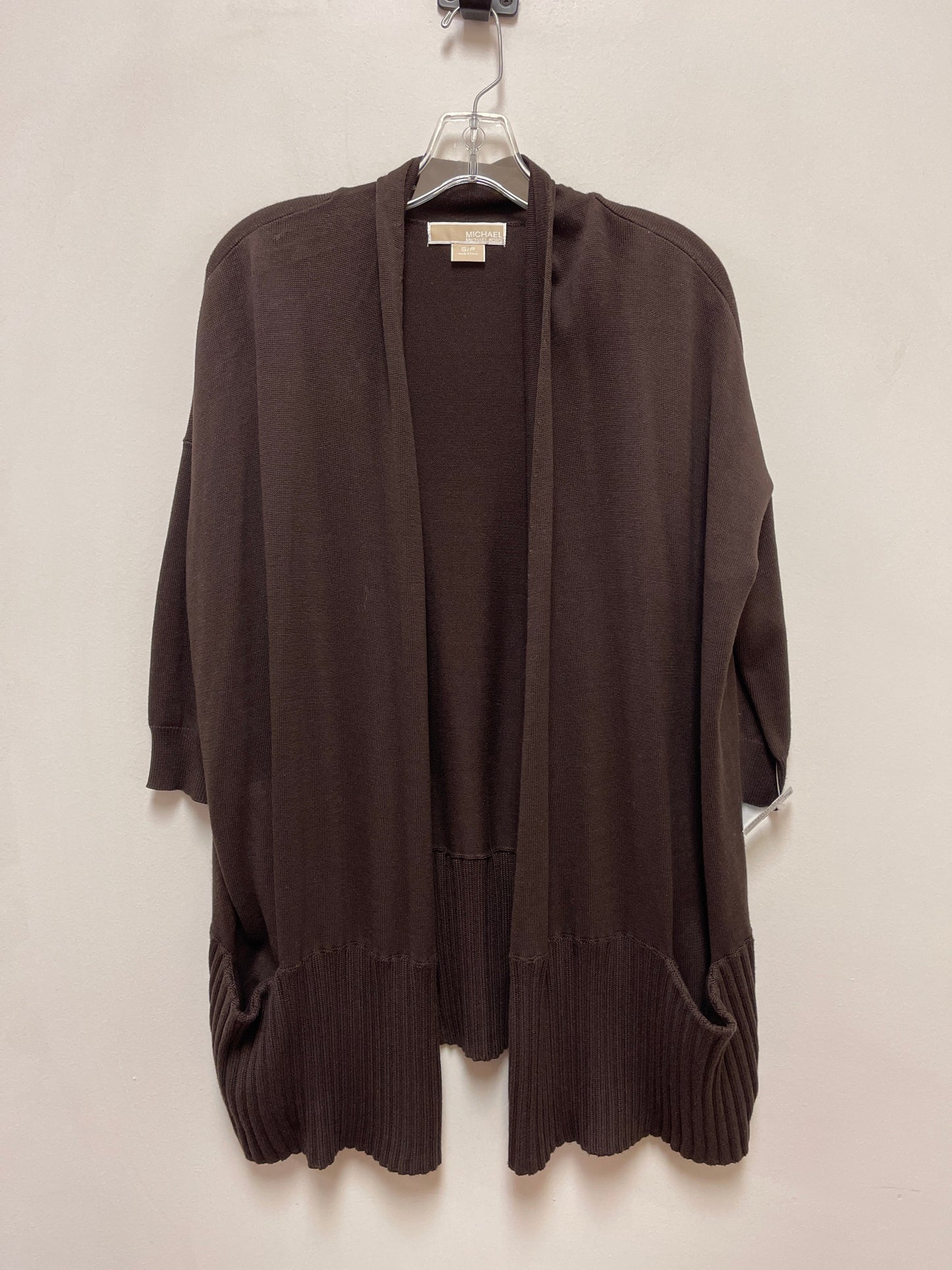 Cardigan By Michael By Michael Kors In Brown, Size: Sp