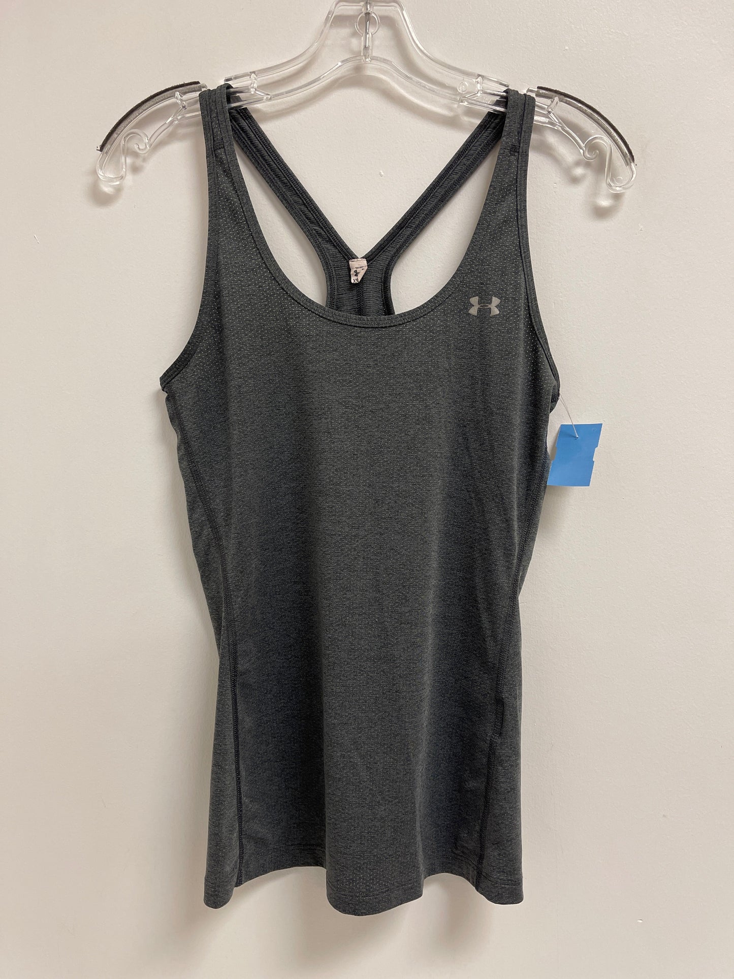 Athletic Tank Top By Under Armour In Grey, Size: Xs