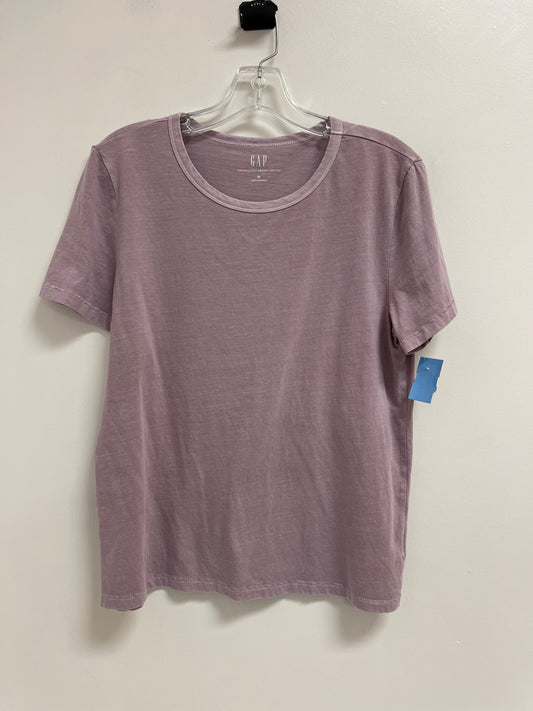 Top Short Sleeve By Gap In Purple, Size: M