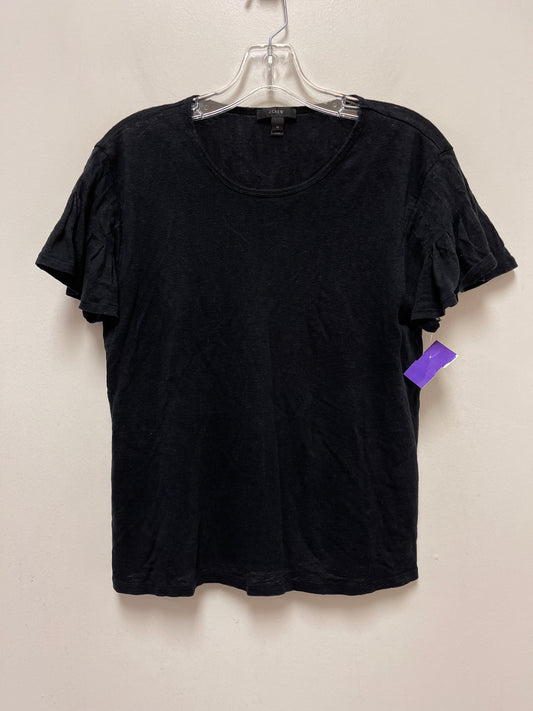 Black Top Short Sleeve J. Crew, Size M