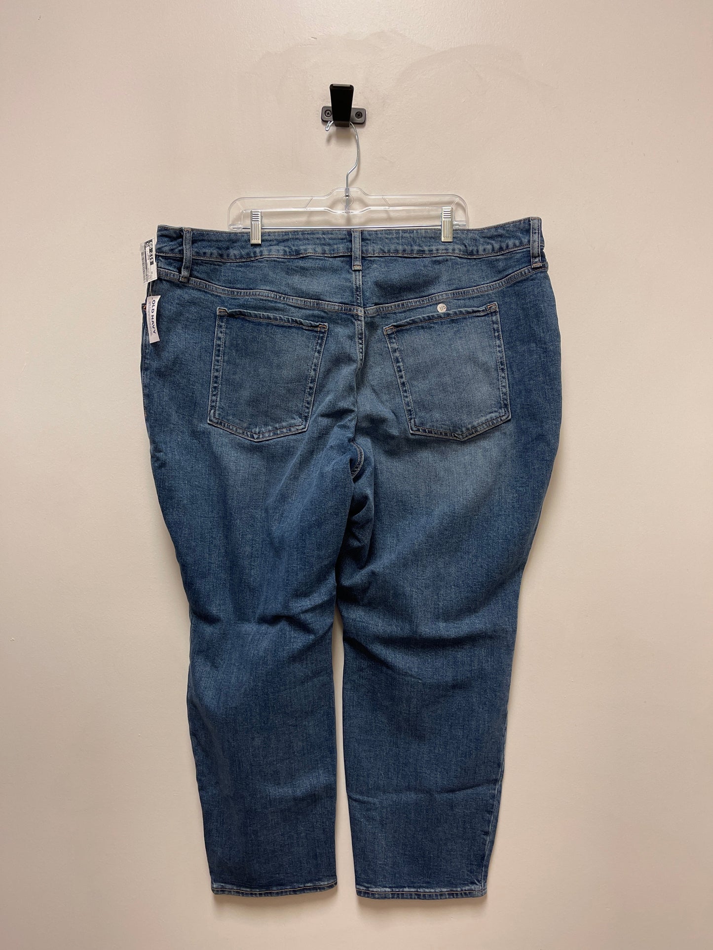 Blue Denim Jeans Straight Old Navy, Size 3x