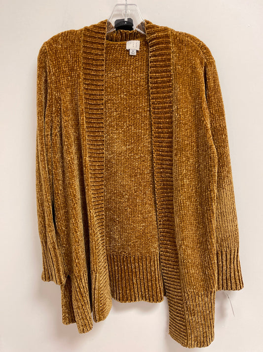 Sweater Cardigan By A New Day In Yellow, Size: M