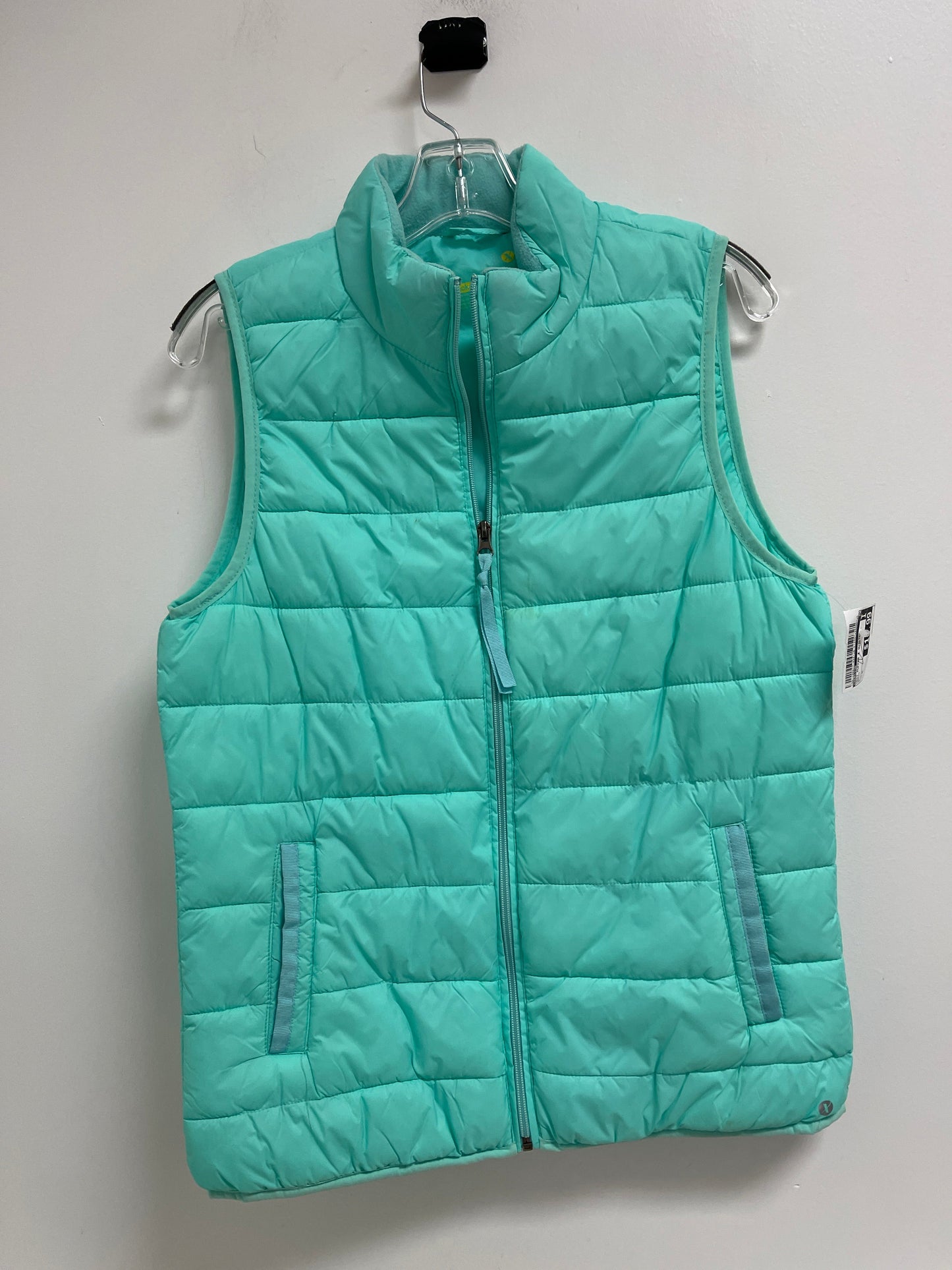 Vest Puffer & Quilted By Xersion In Green, Size: M