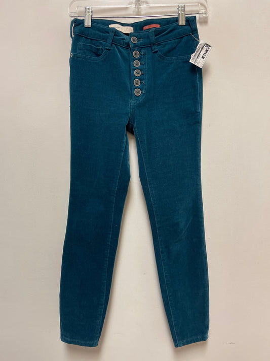 Pants Corduroy By Pilcro In Teal, Size: 2