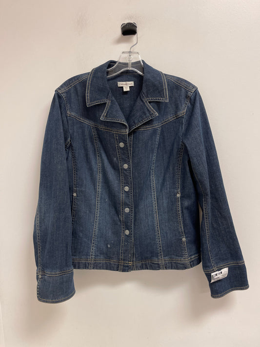 Jacket Denim By Coldwater Creek In Blue Denim, Size: 1x