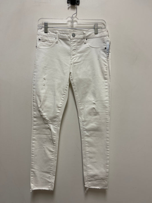 Jeans Skinny By Articles Of Society In White Denim, Size: 4