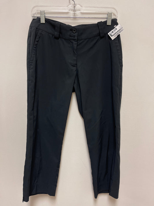 Athletic Pants By Nike In Black, Size: 4