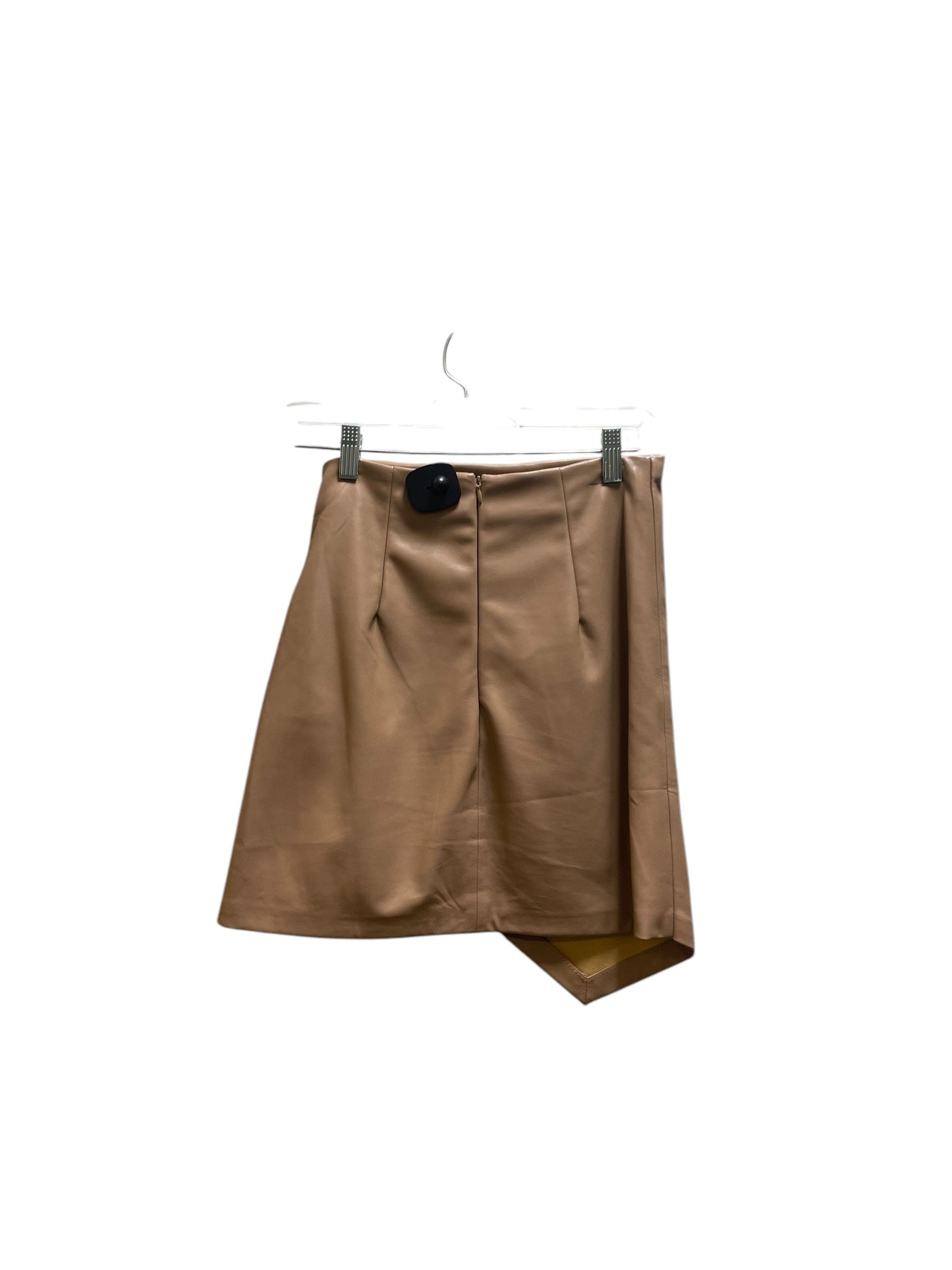 Skirt Mini & Short By Thml In Brown, Size: Xs