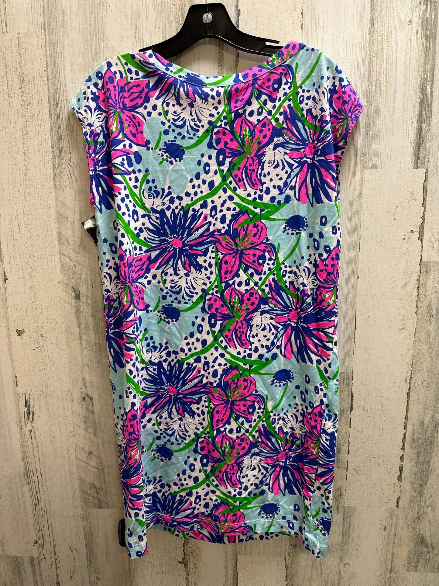 Blue Dress Casual Midi Lilly Pulitzer, Size S