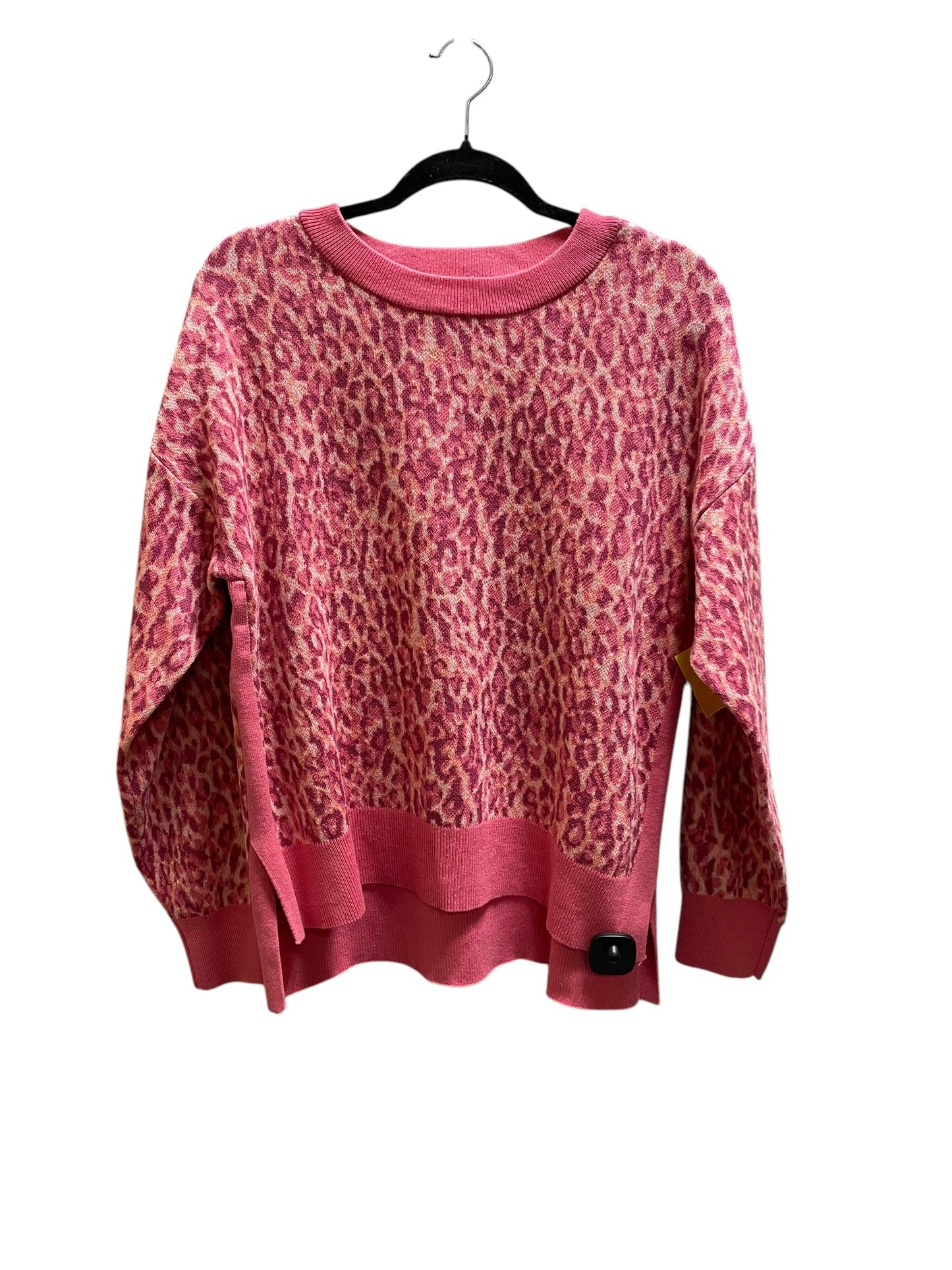 Sweater By Time And Tru In Pink, Size: L