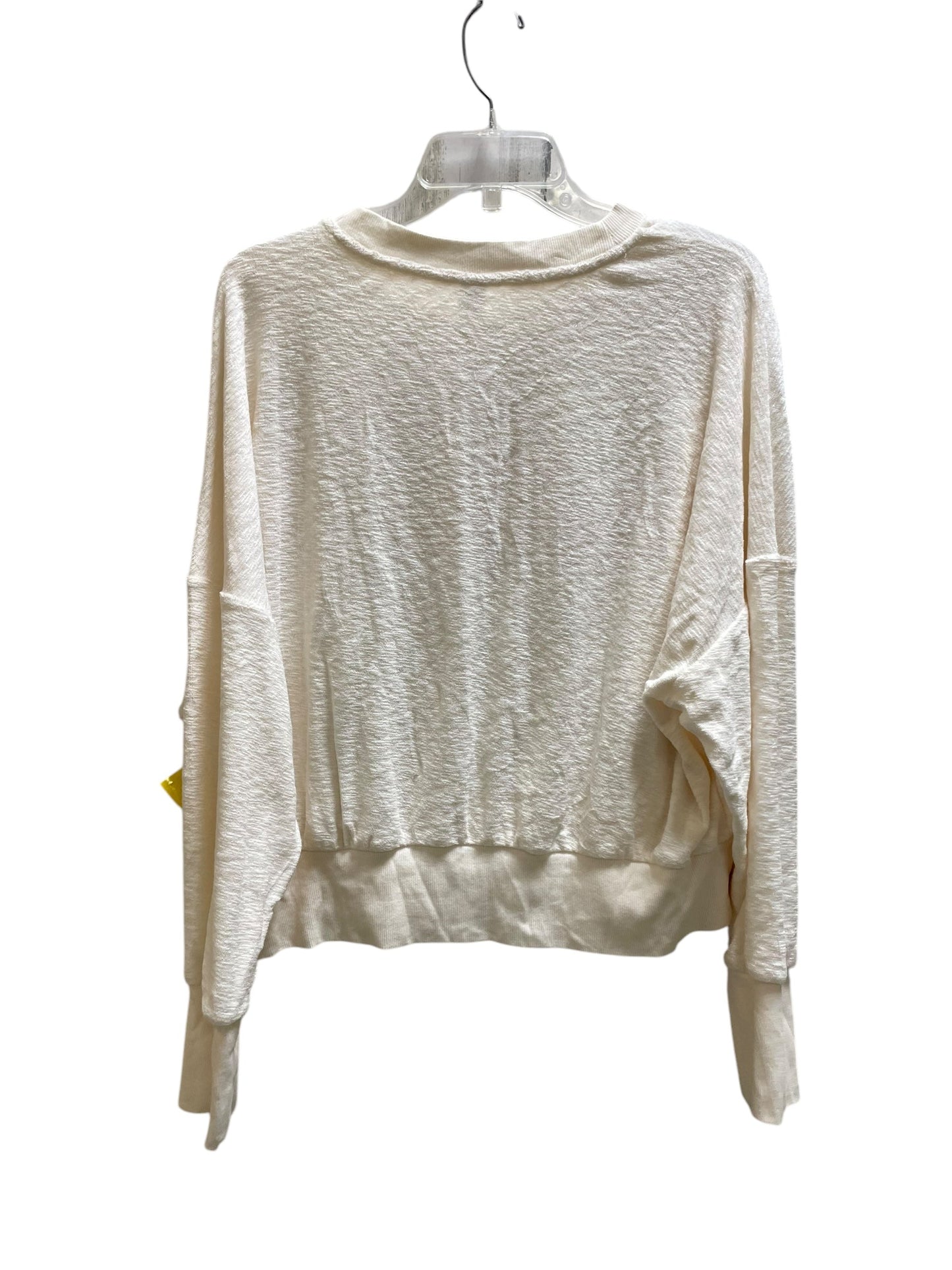 Top Long Sleeve By Old Navy In Cream, Size: Xl