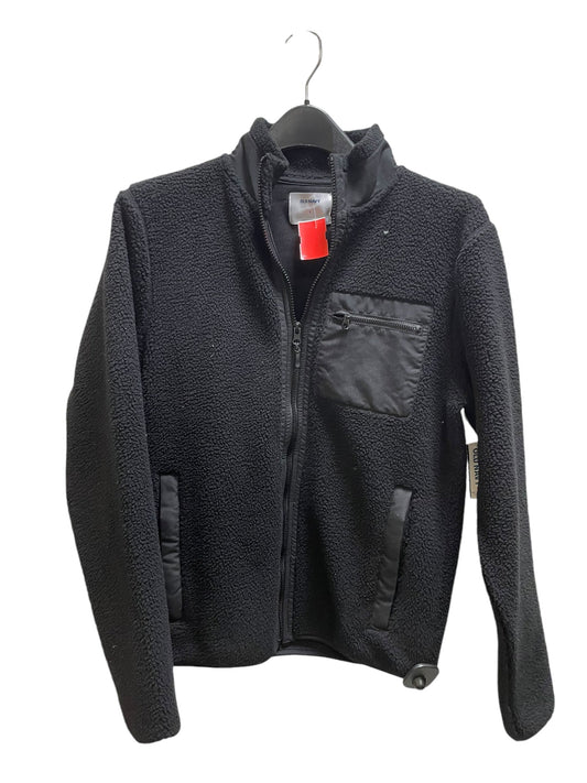 Jacket Fleece By Old Navy In Black, Size: S