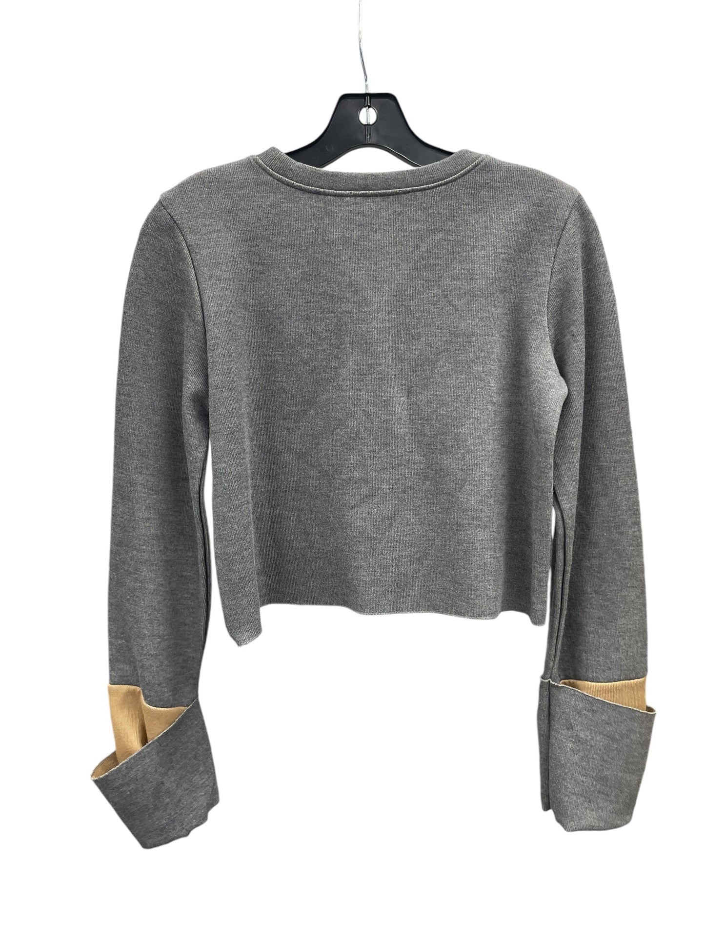 Sweater By Zara In Grey, Size: S