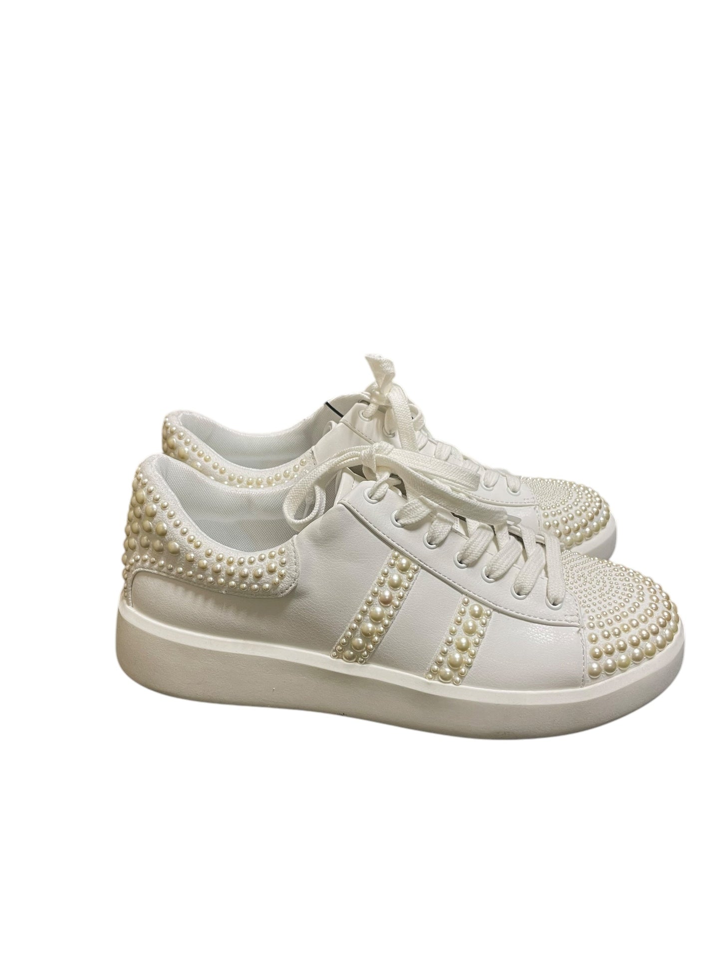 Shoes Sneakers By Inc In White, Size: 9.5