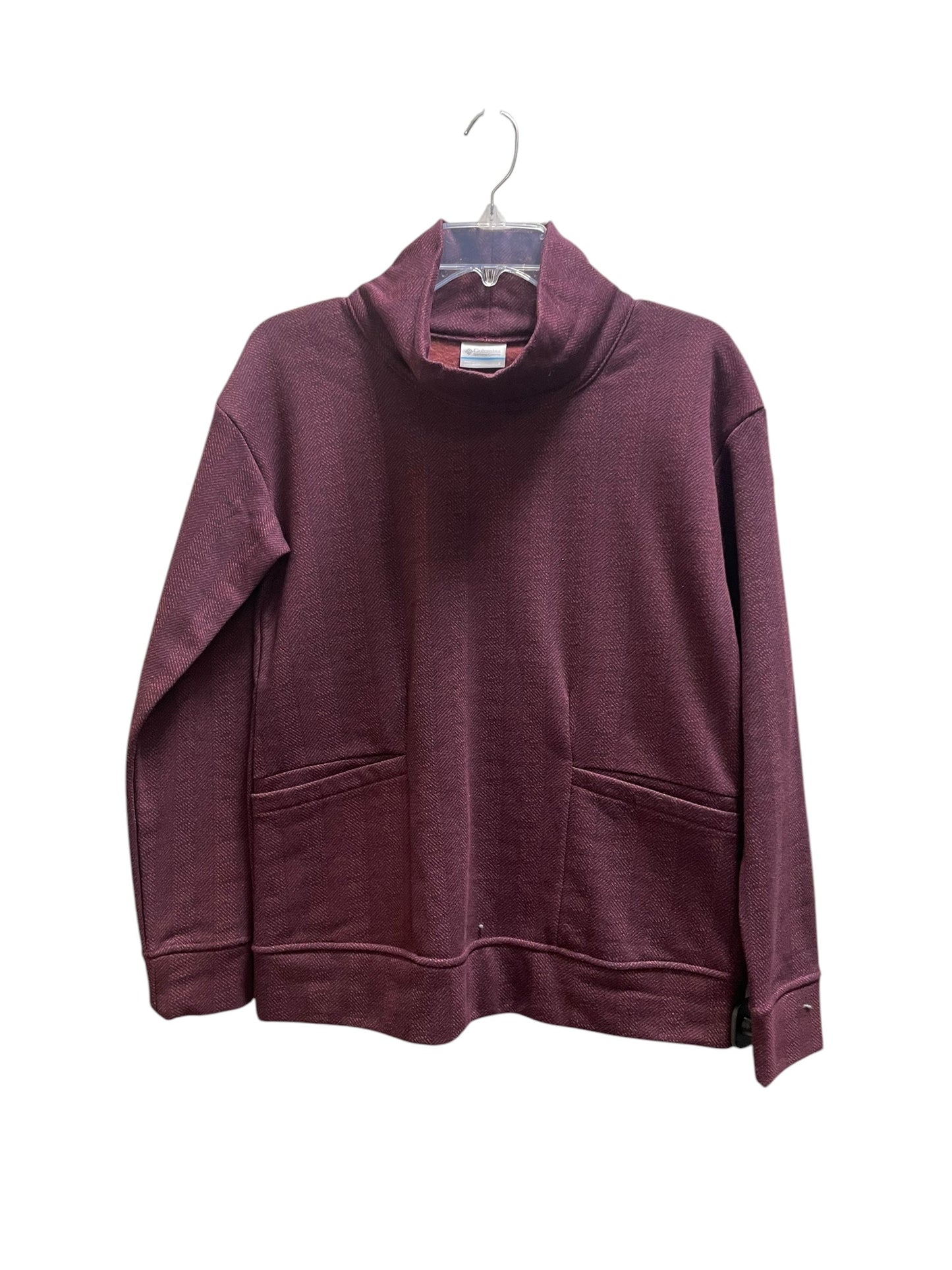 Sweatshirt Collar By Columbia In Red, Size: S