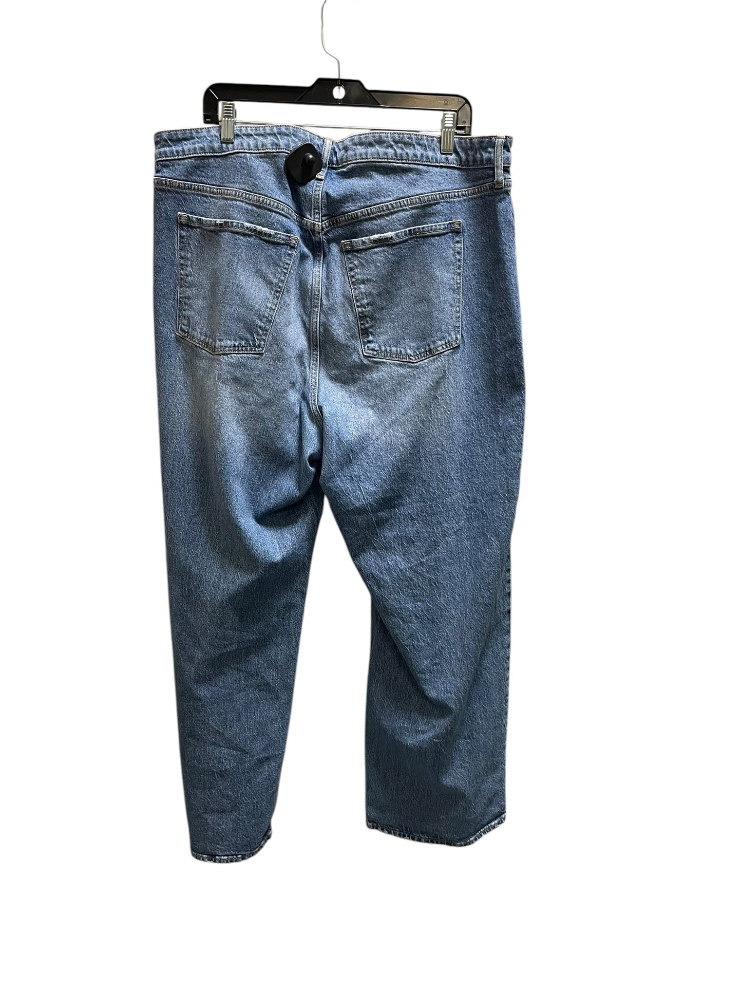 Jeans Straight By Old Navy In Blue Denim, Size: 20