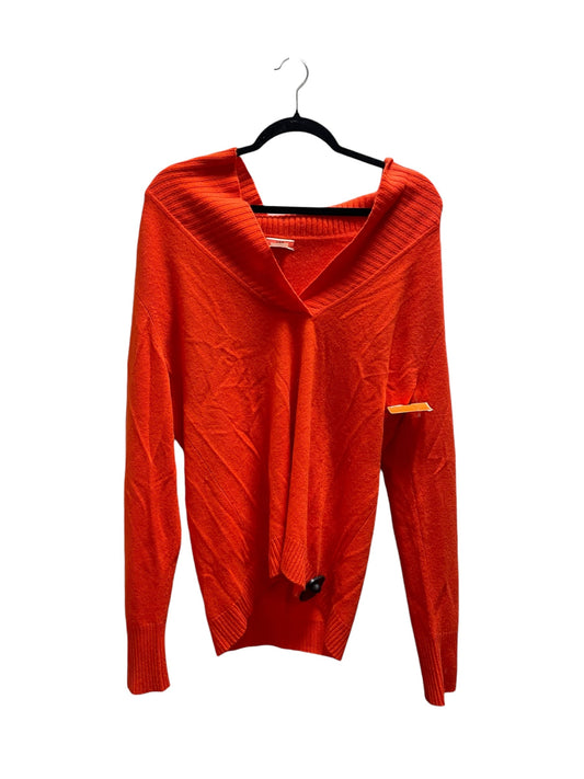 Sweater By J. Crew In Orange, Size: L