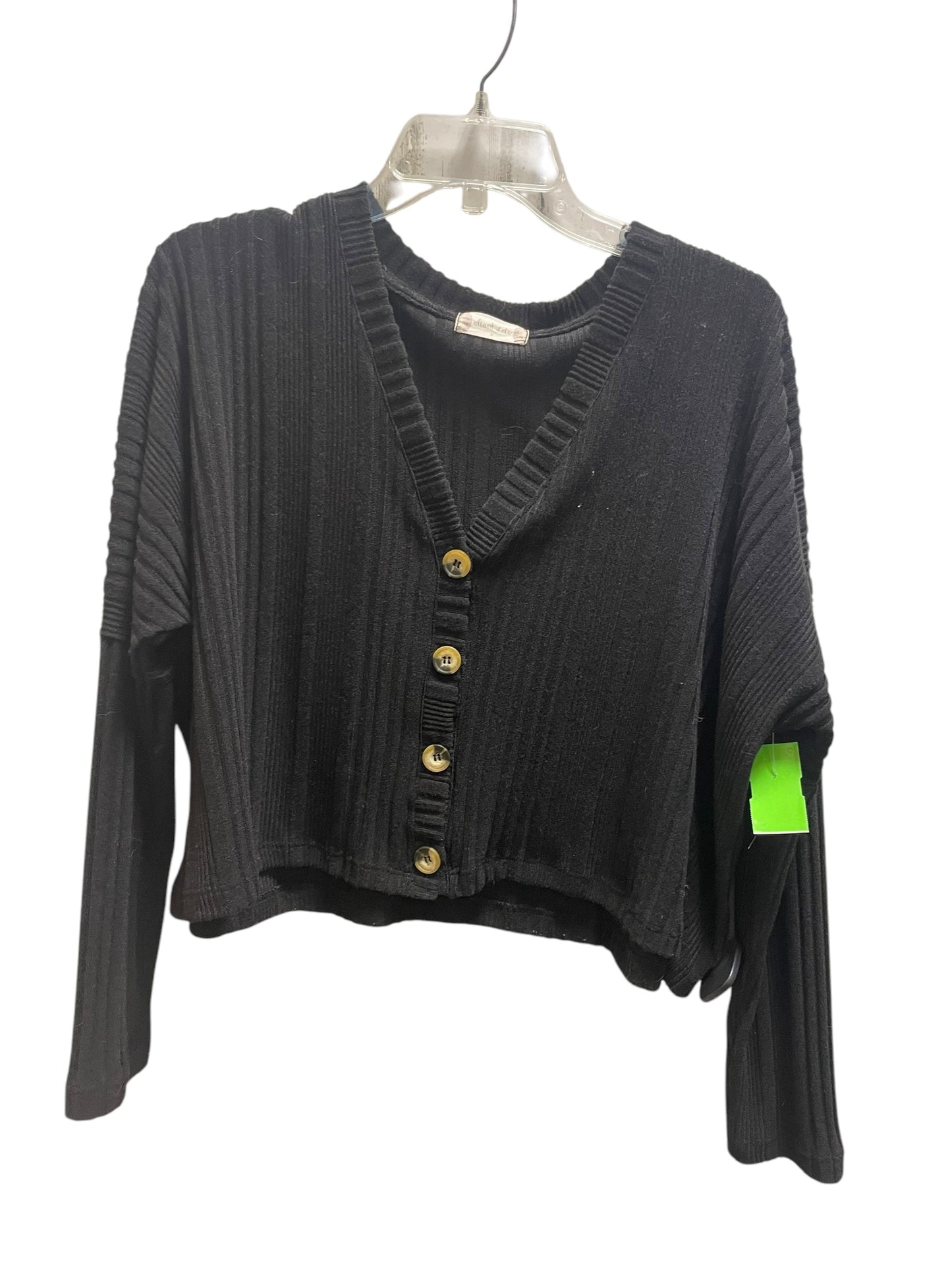 Top Long Sleeve By Altard State In Black, Size: S