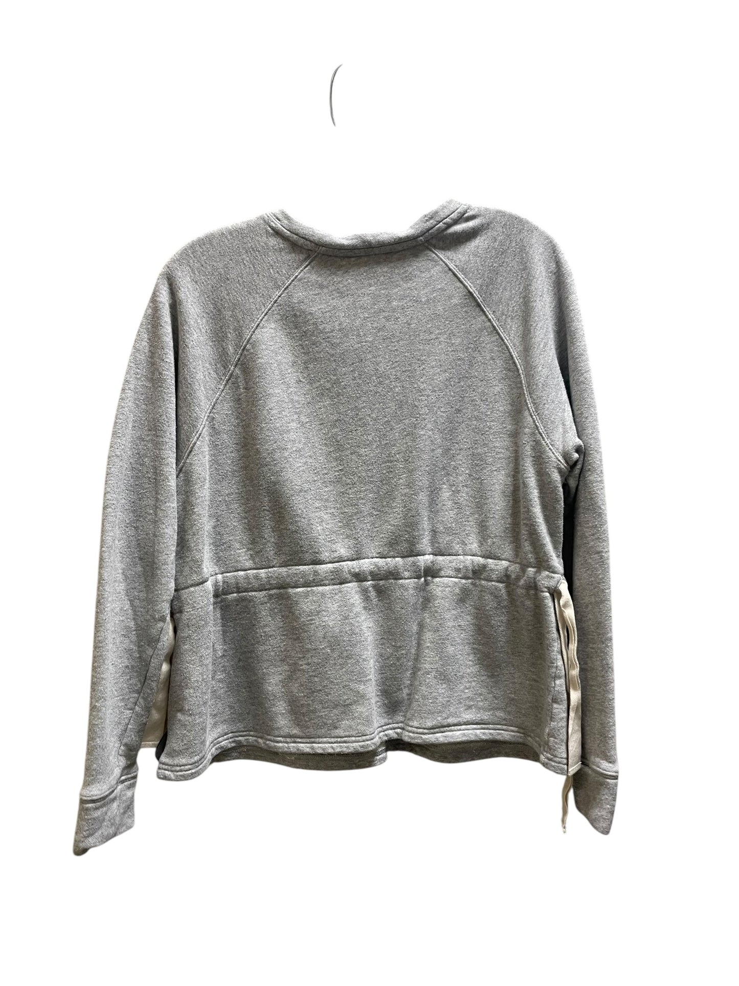 Top Long Sleeve By Athleta In Grey, Size: S