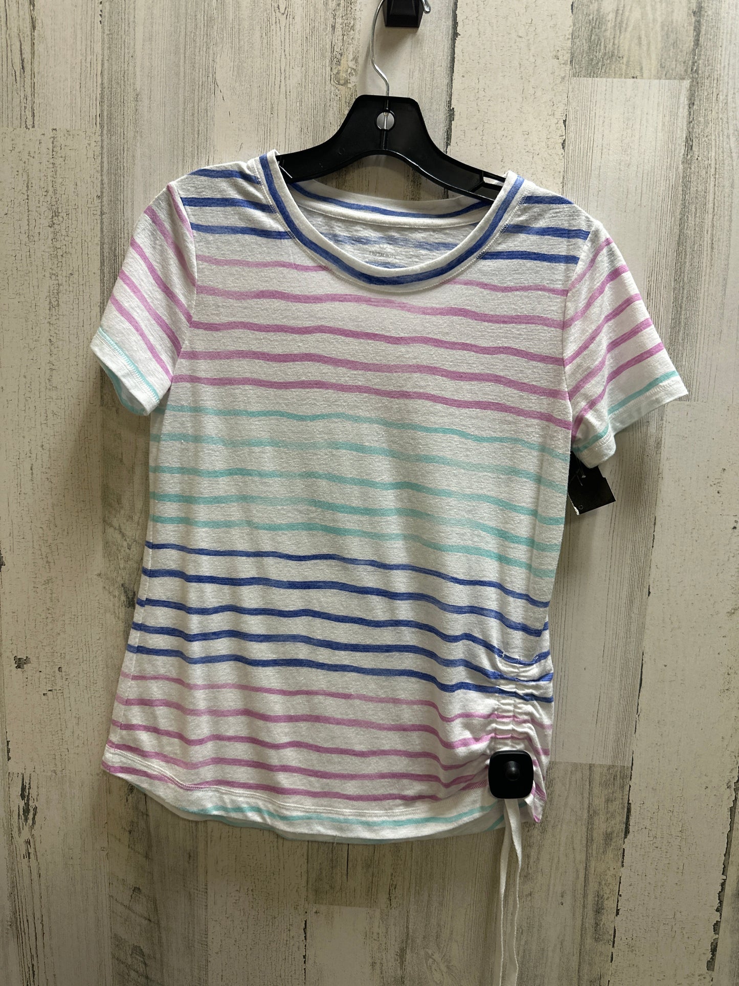 Multi-colored Top Short Sleeve Talbots, Size S