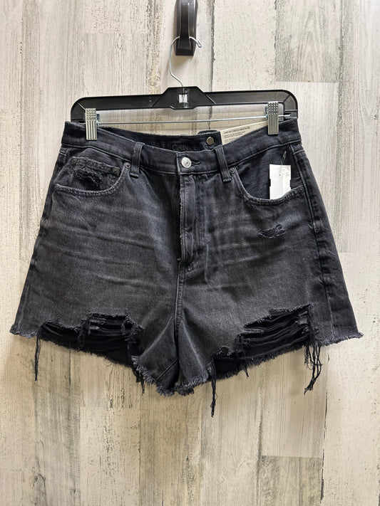 Black Denim Shorts American Eagle, Size 10