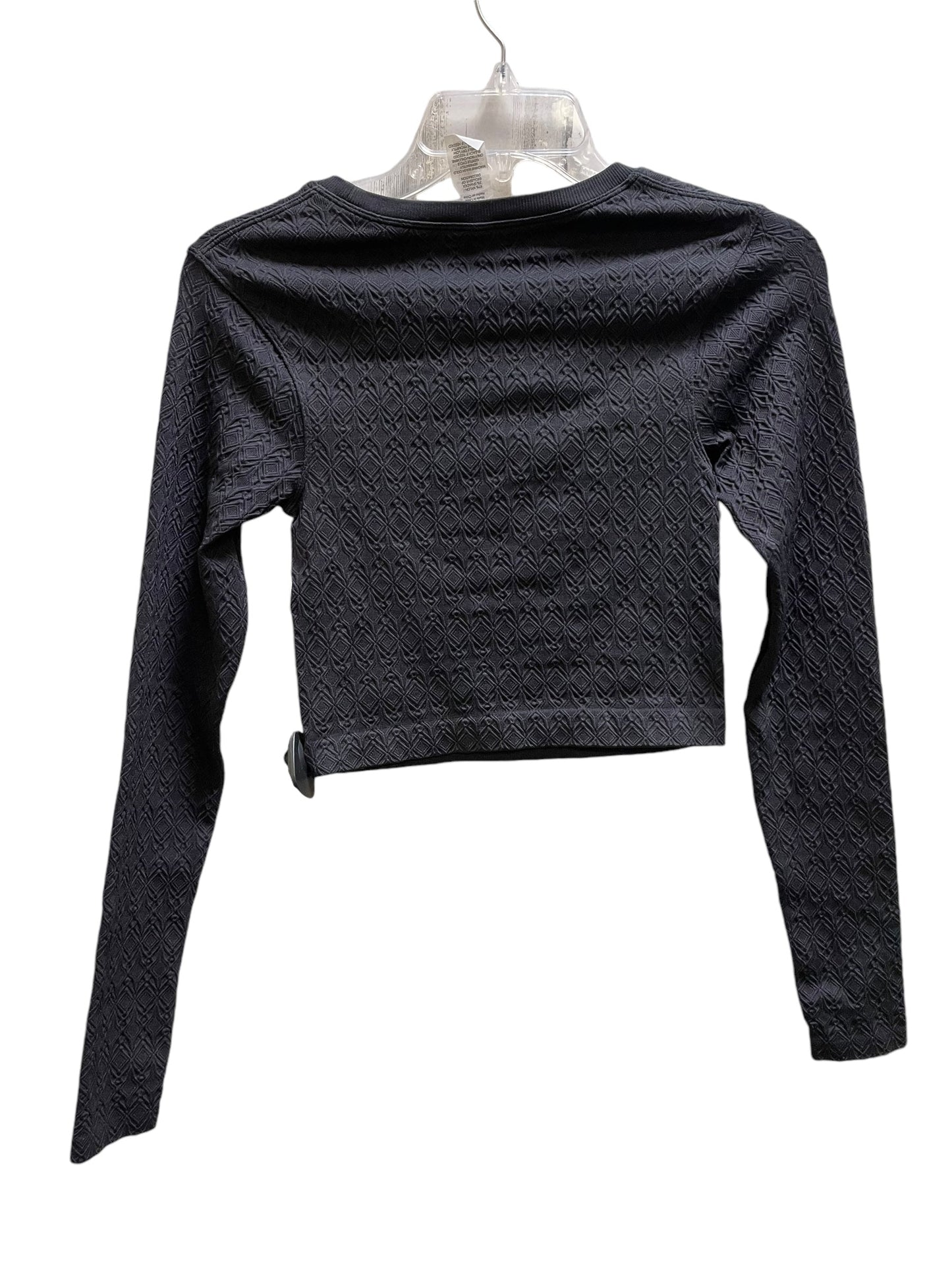 Athletic Top Long Sleeve Crewneck By Joy Lab In Black, Size: S