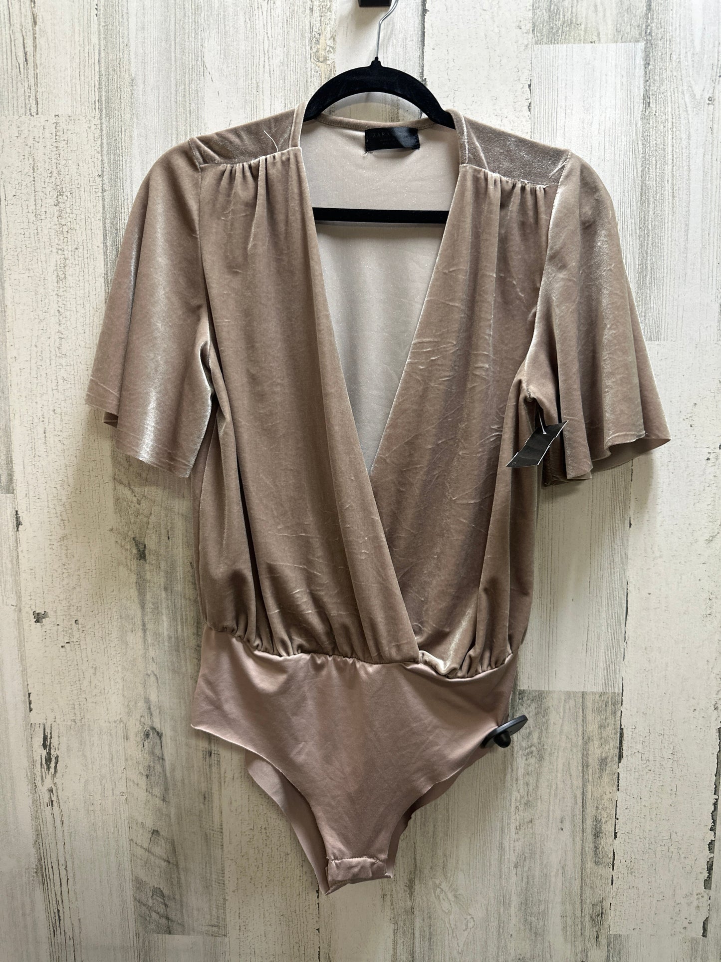 Taupe Bodysuit Zara, Size Xl