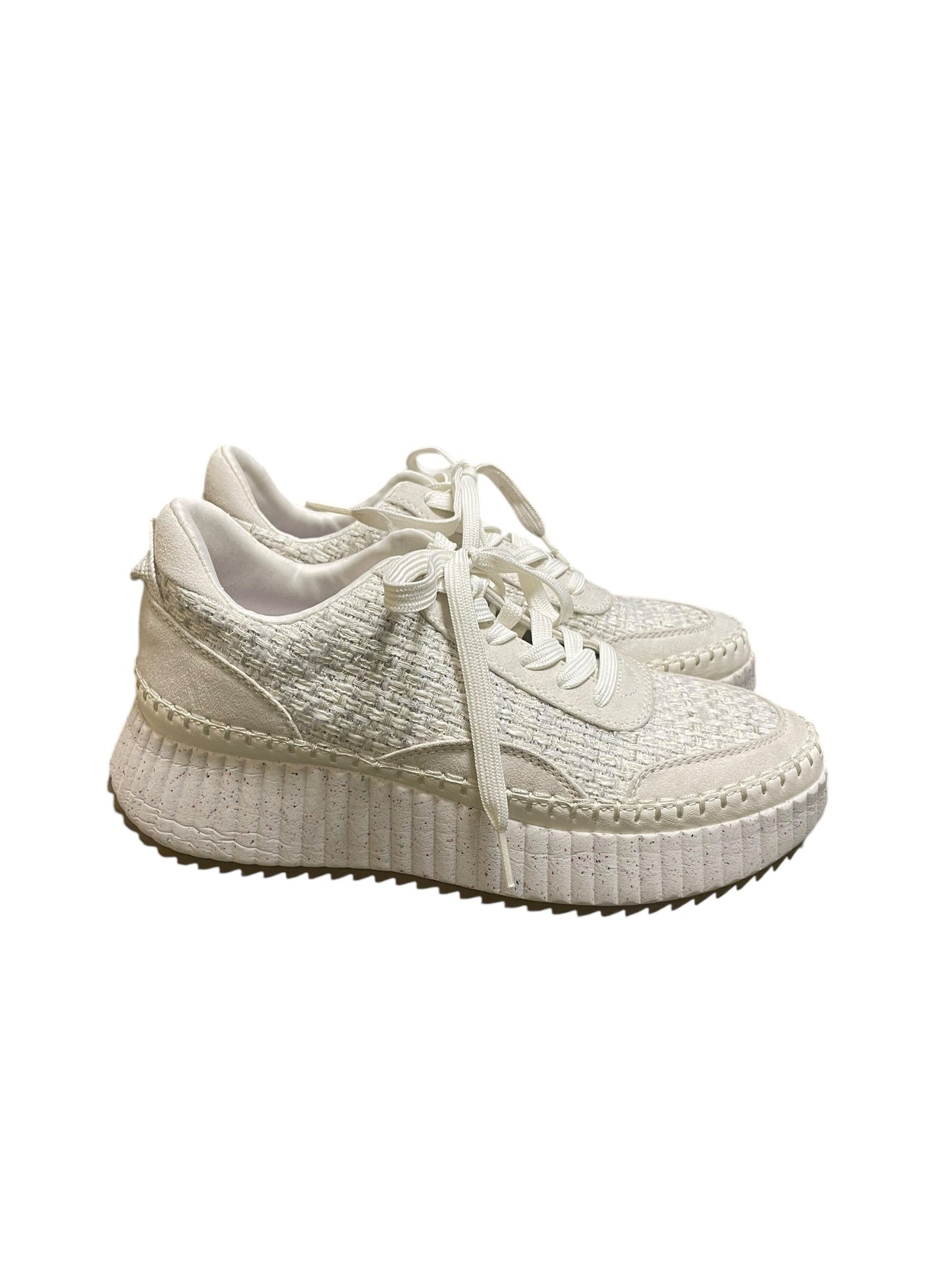 Shoes Sneakers Platform By Universal Thread In White, Size: 10