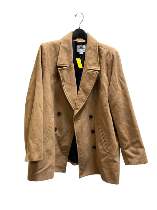 Coat Trench Coat By Old Navy In Brown, Size: Xxl