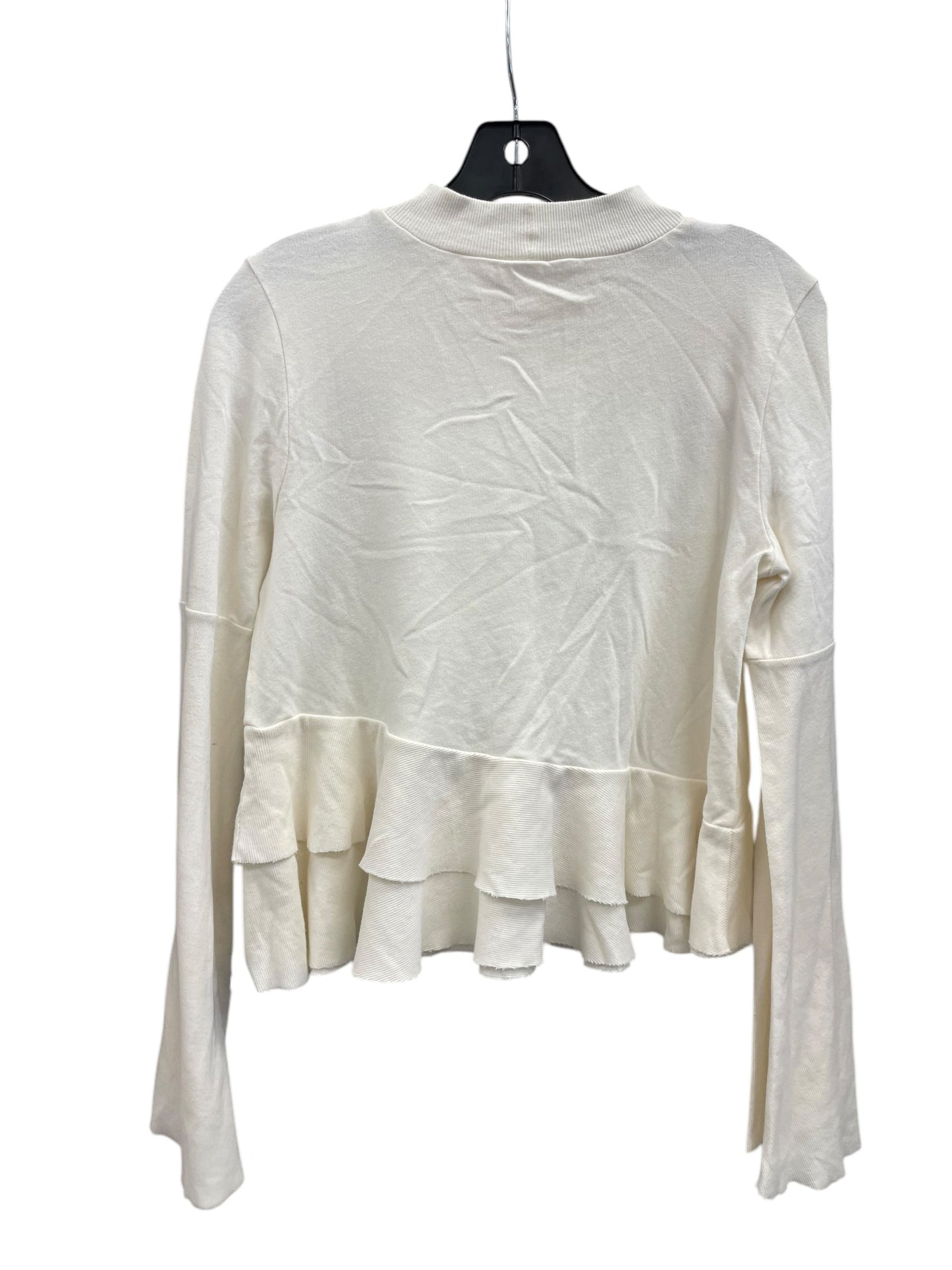 Top Long Sleeve By Bp In Cream, Size: Xs