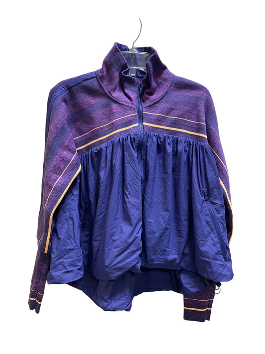 Athletic Jacket By Free People In Purple, Size: S