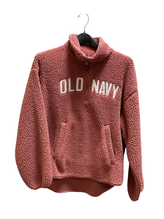 Jacket Fleece By Old Navy In Pink, Size: M