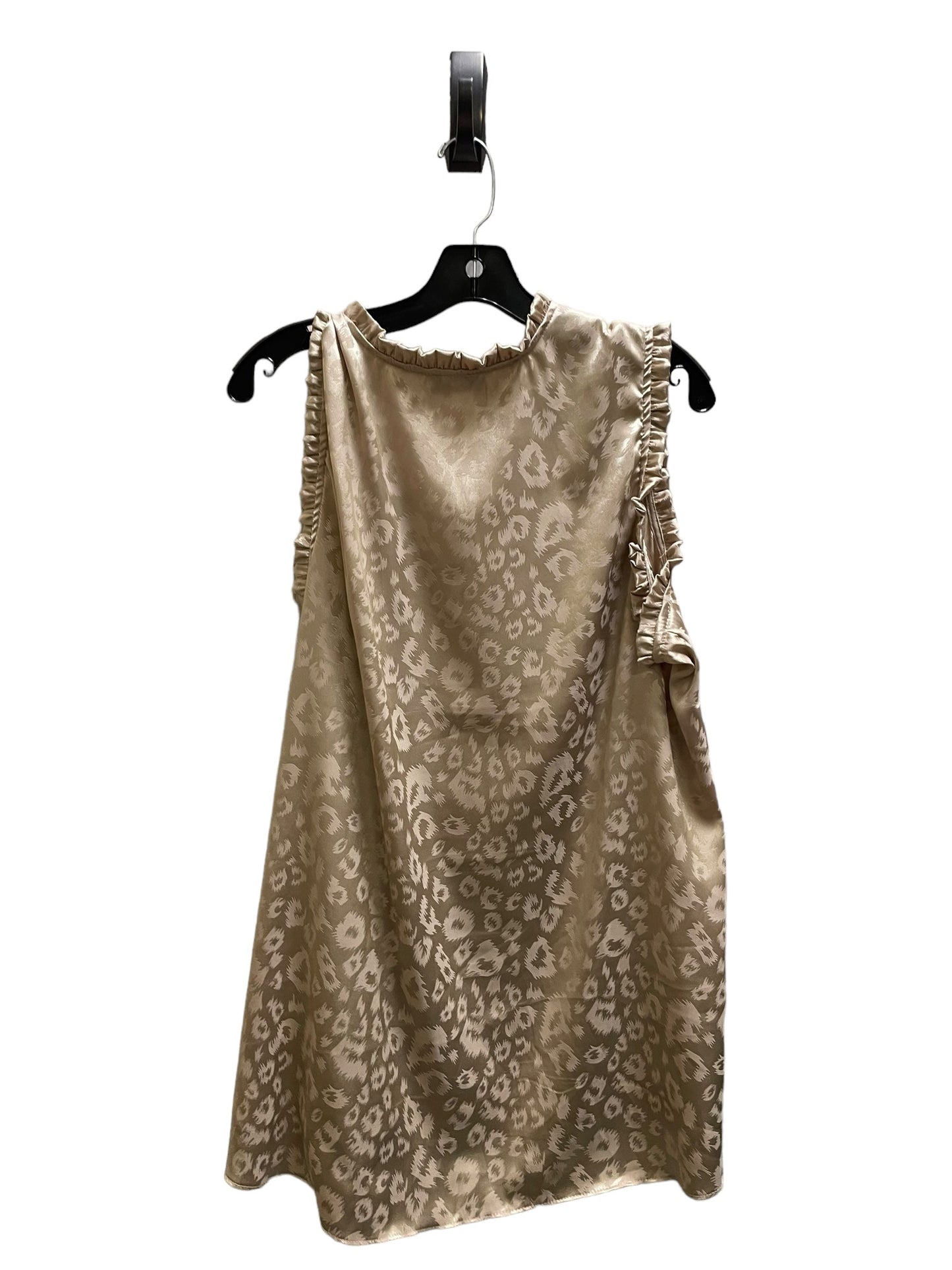 Top Sleeveless By Spin In Animal Print, Size: 1x