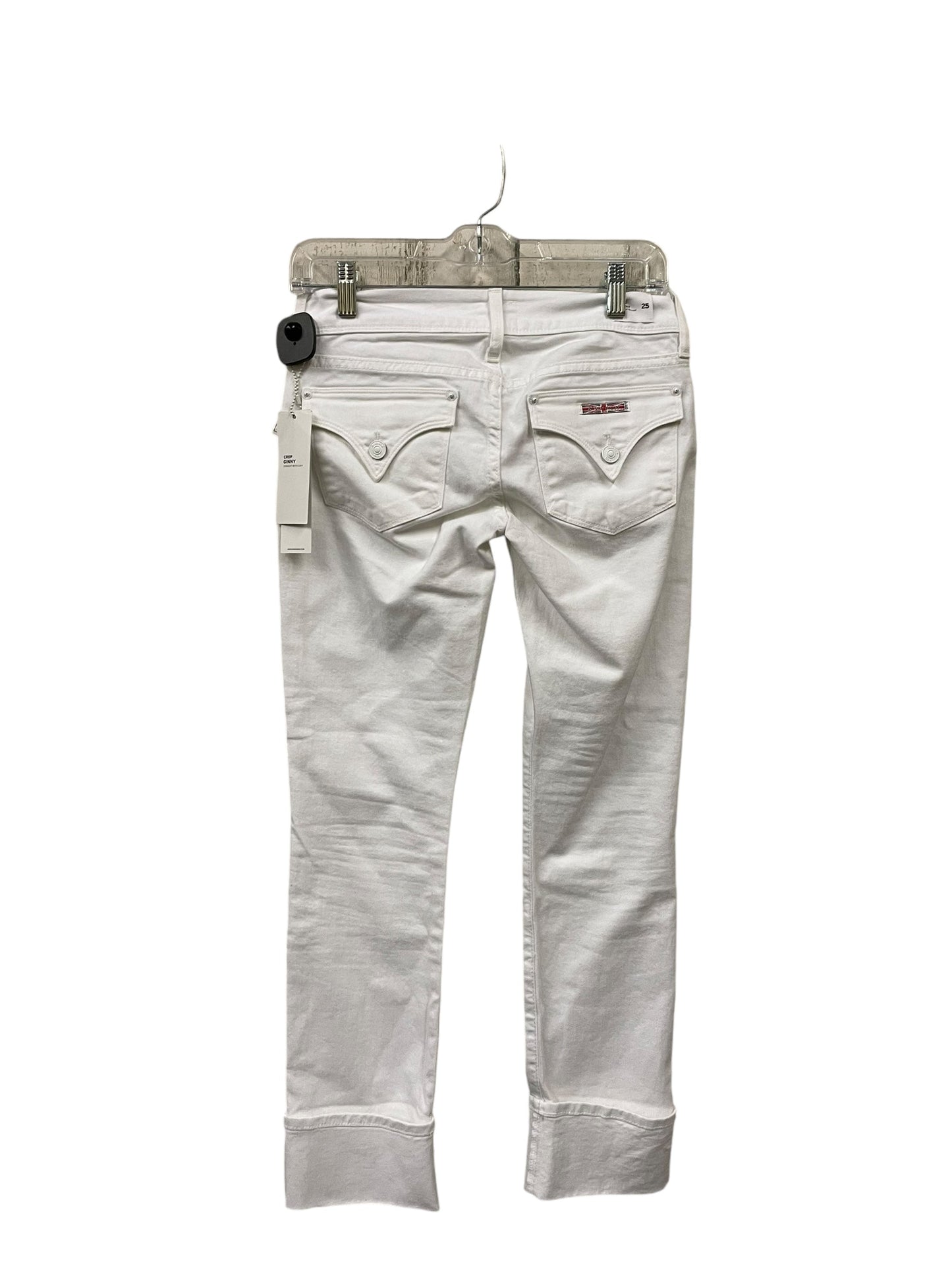 Capris By Hudson In White Denim, Size: 0