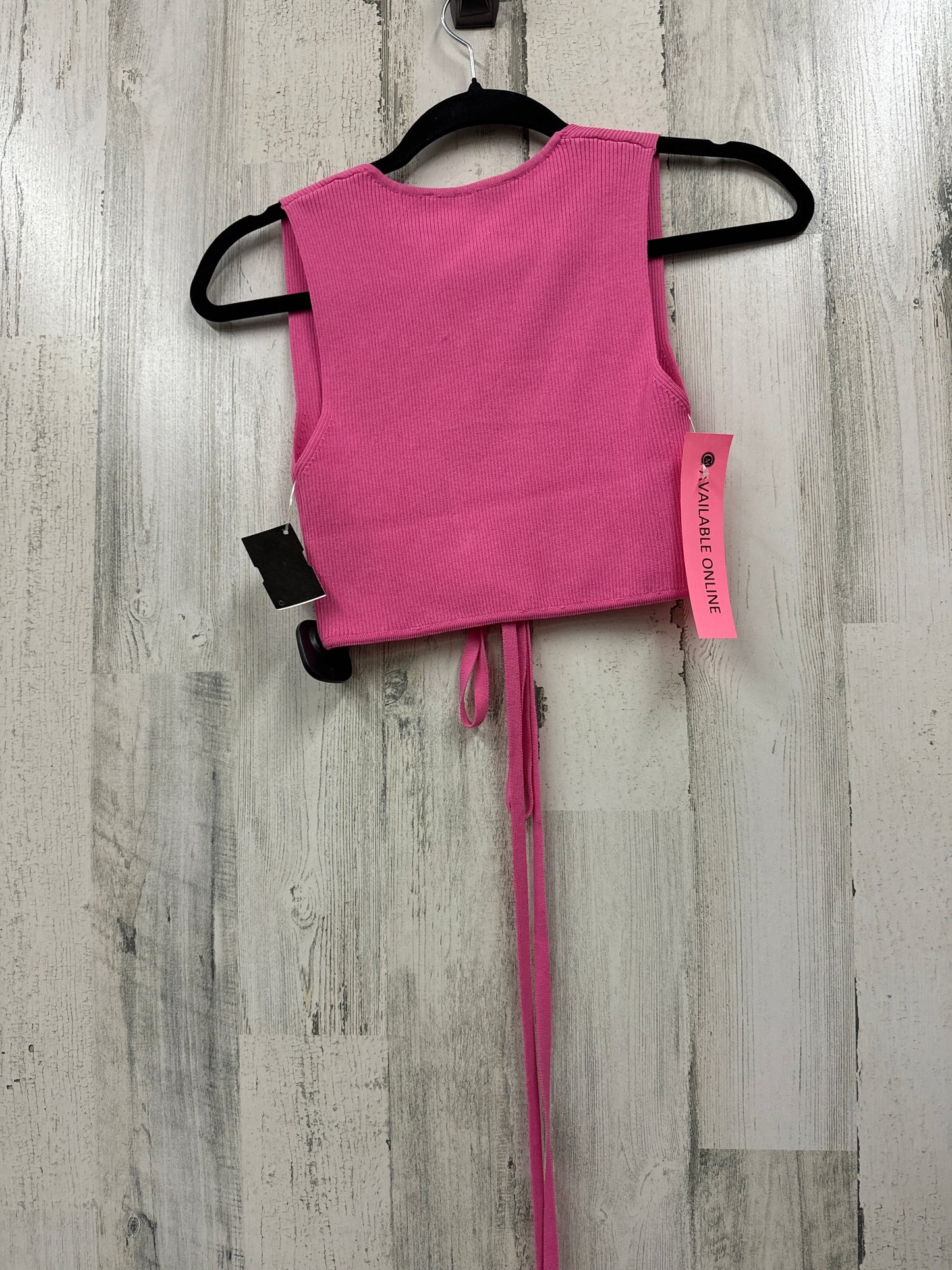 Pink Top Sleeveless Zara, Size S