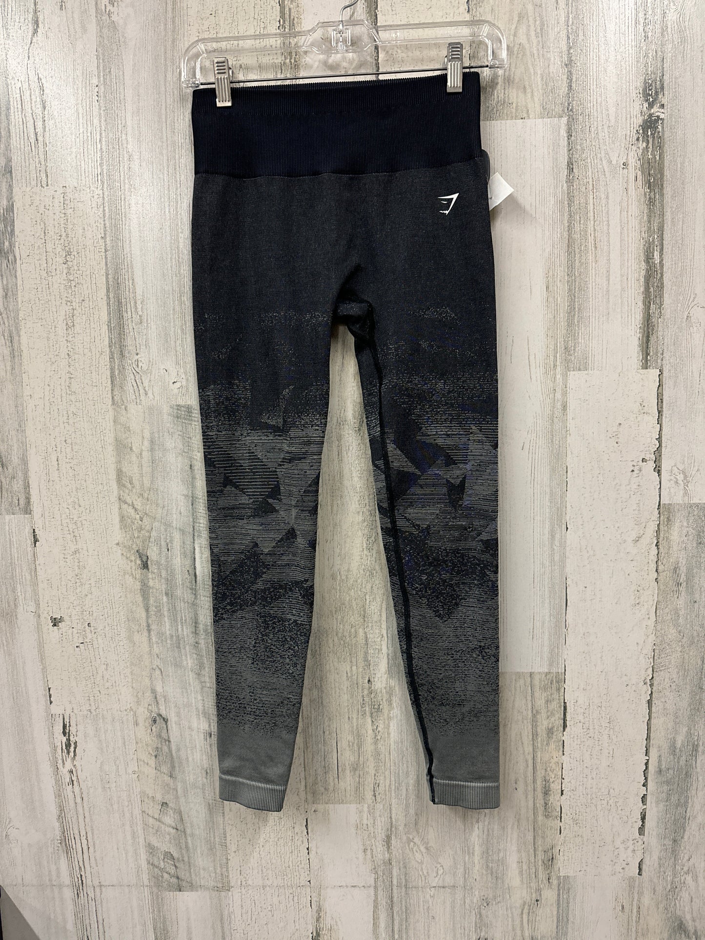 Grey Athletic Leggings Gym Shark, Size S