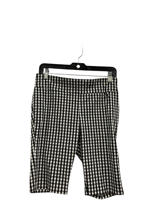 Shorts By Rafaella In Black & White, Size: 10