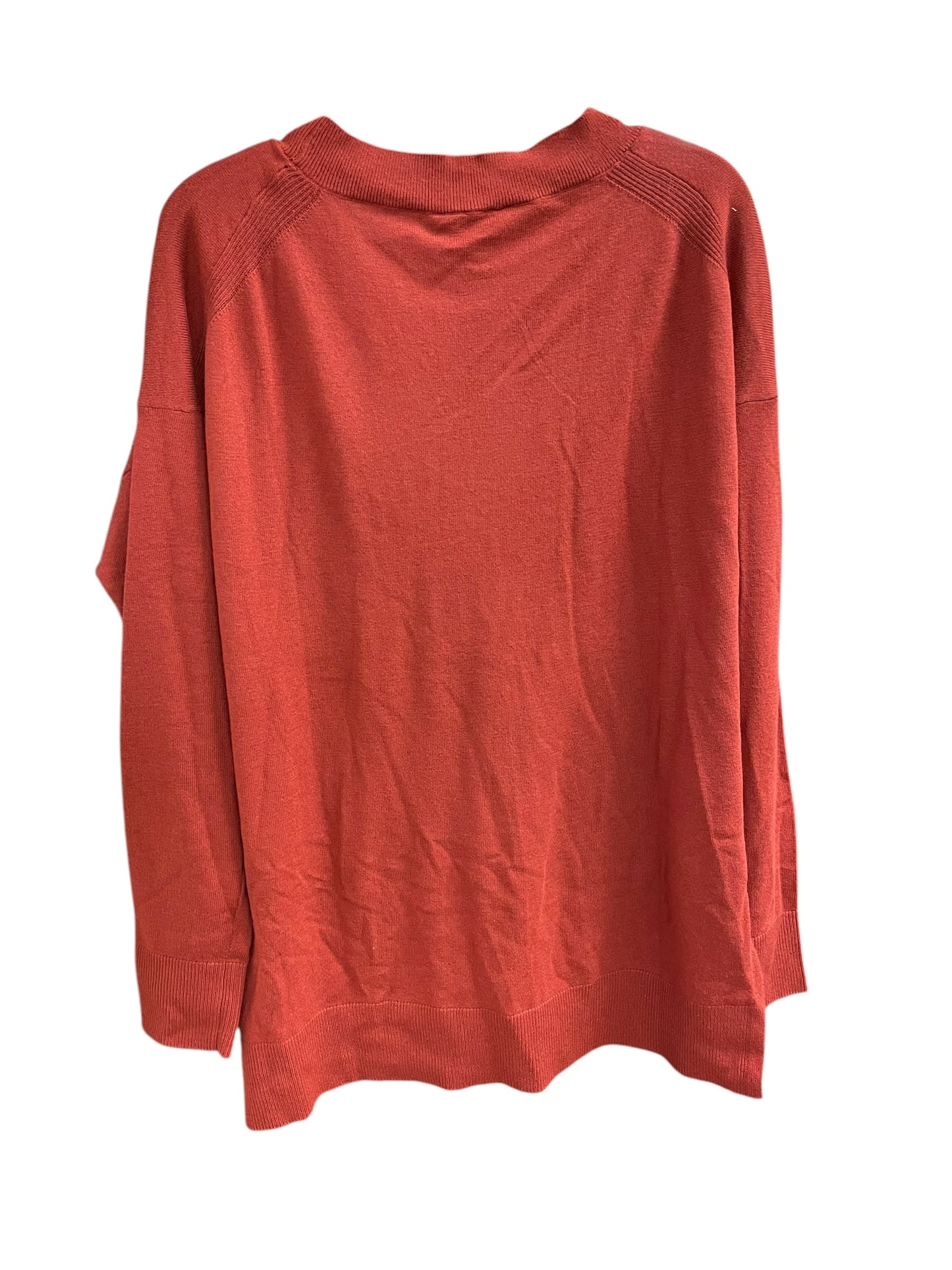 Sweater By Matty M In Red, Size: L