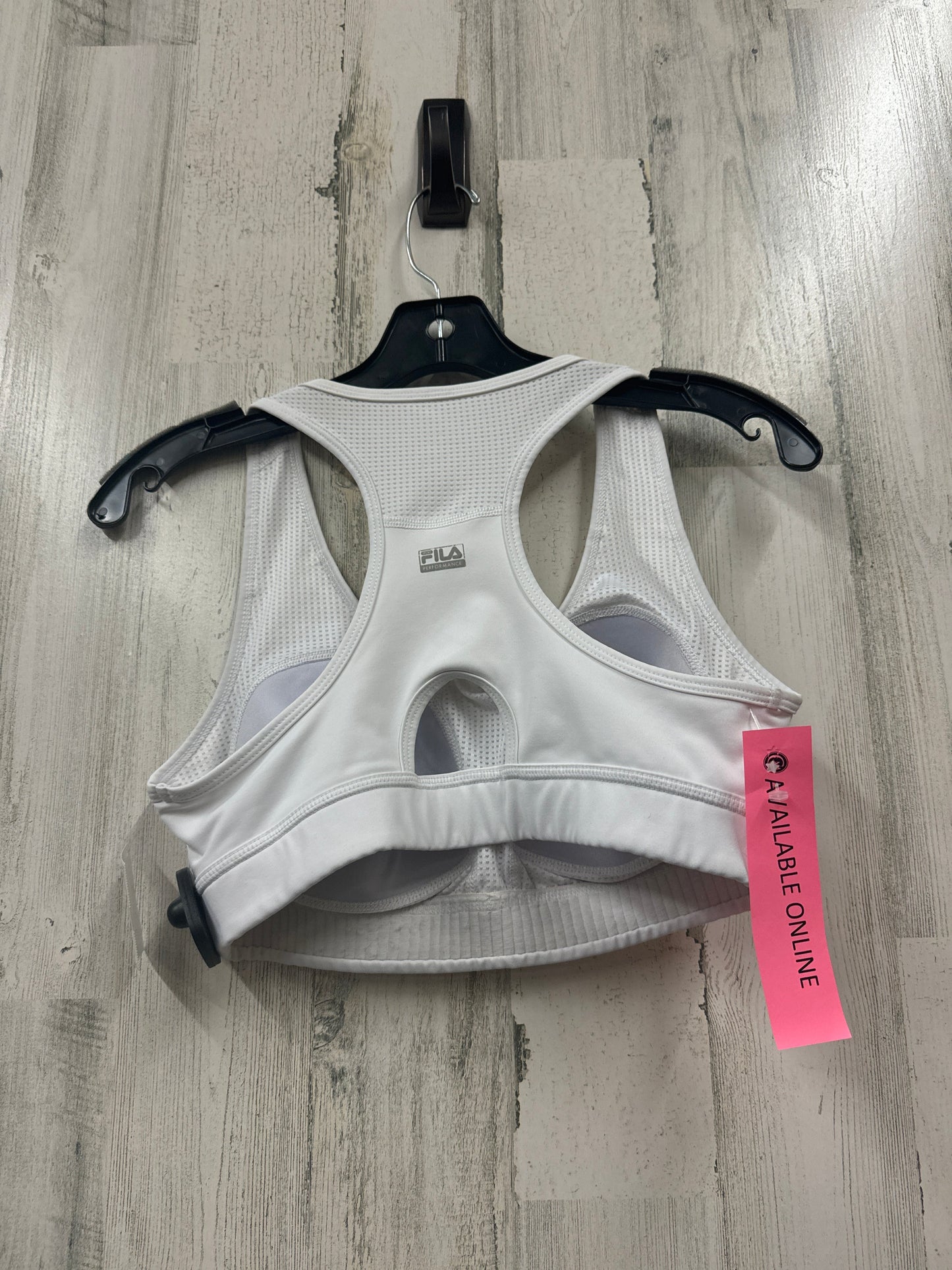 White Athletic Bra Fila, Size L