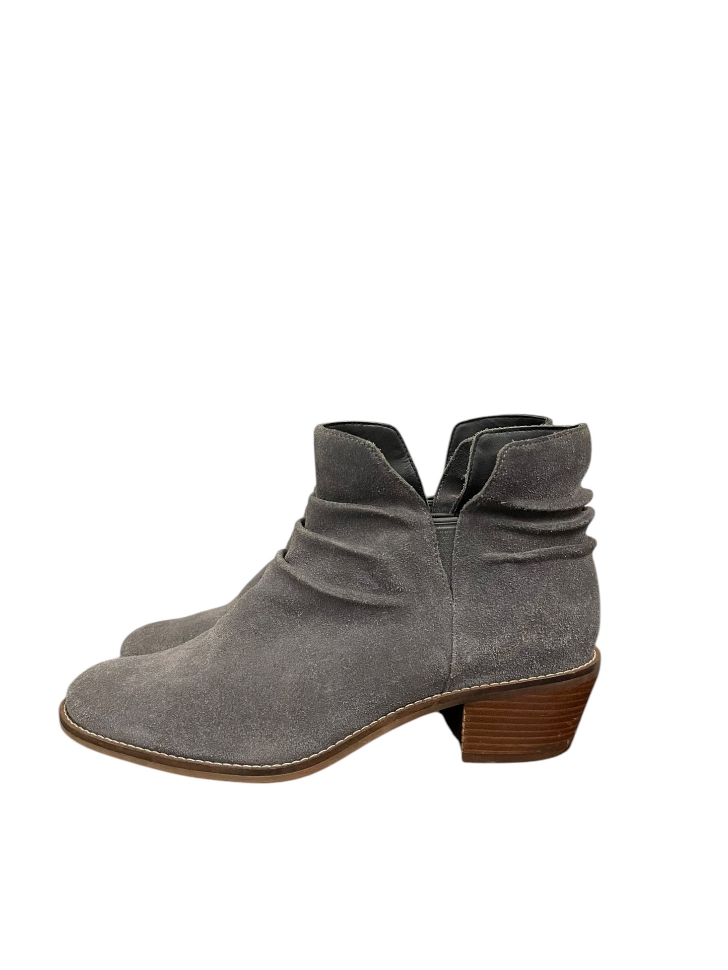 Boots Ankle Heels By Cole-haan In Grey, Size: 6.5