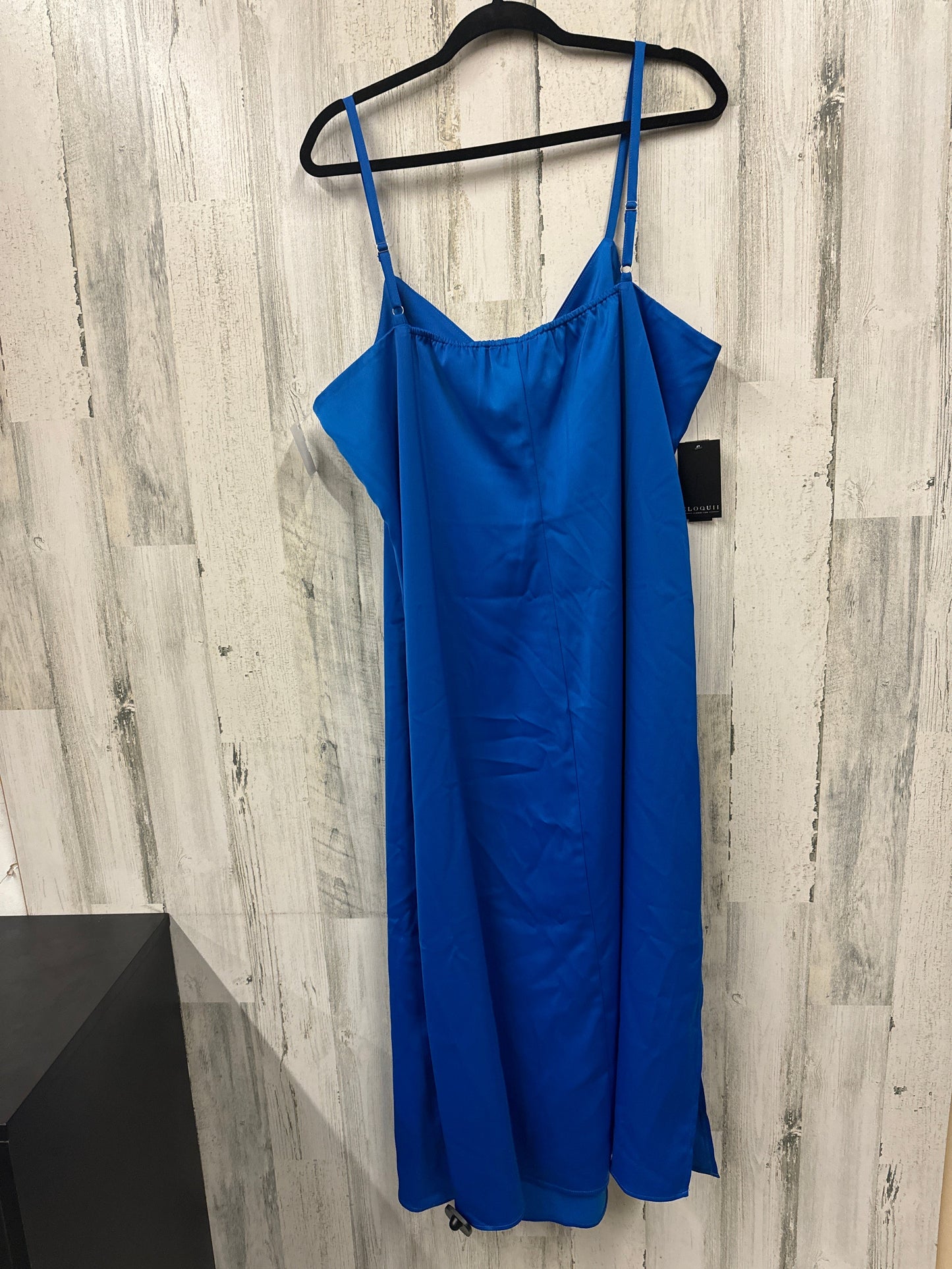 Blue Dress Casual Maxi Eloquii, Size 2x