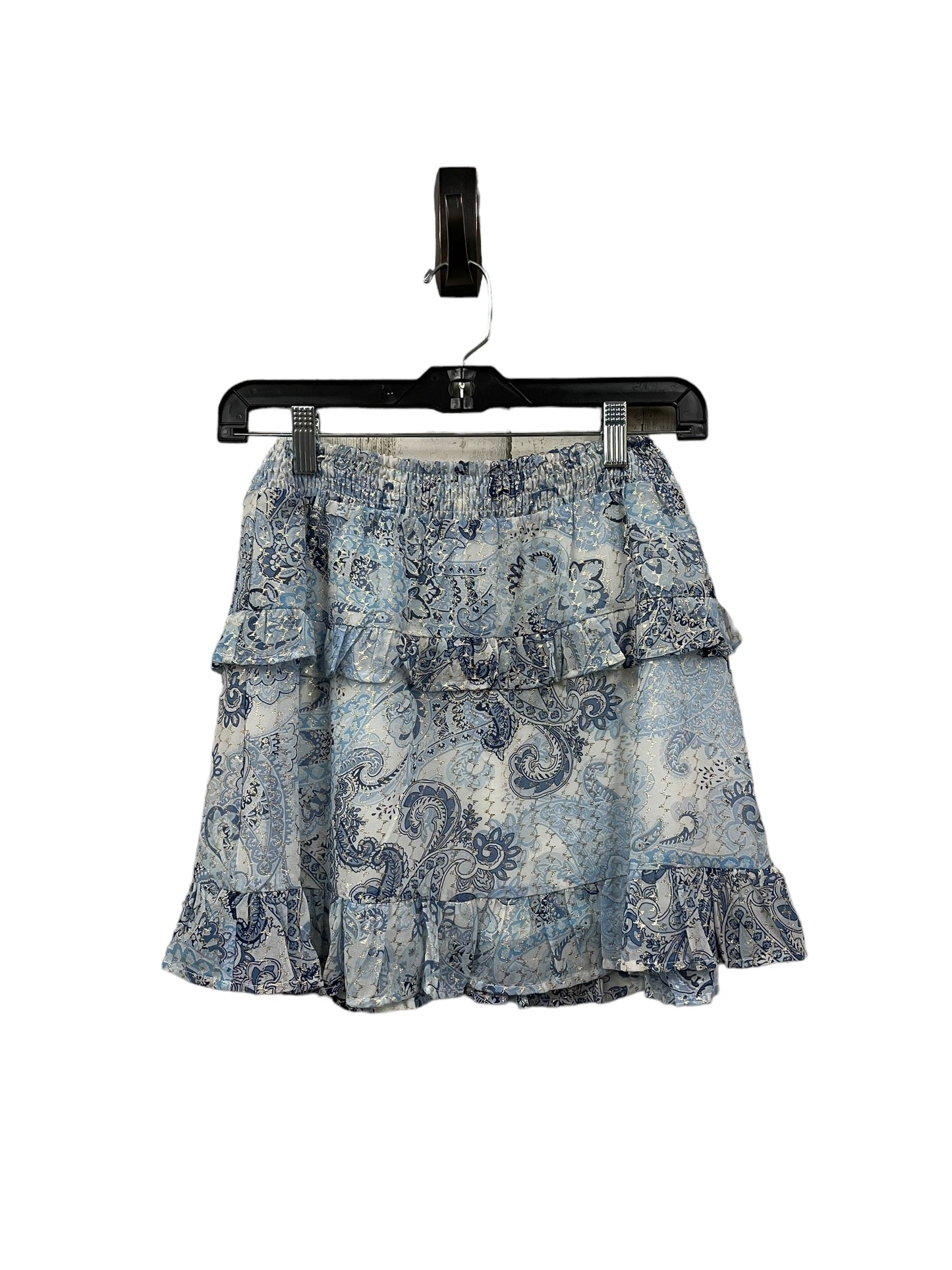 Skirt Mini & Short By Altard State In Blue, Size: S