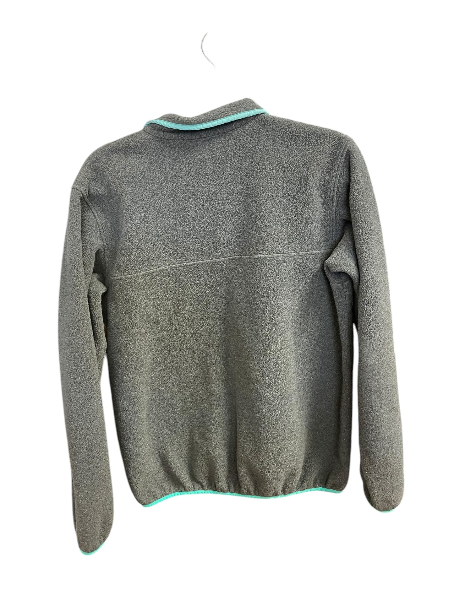 Sweatshirt Collar By Patagonia In Grey, Size: M