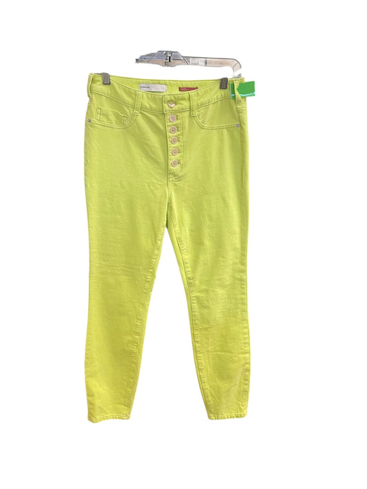 Pants Corduroy By Pilcro In Chartreuse, Size: 10